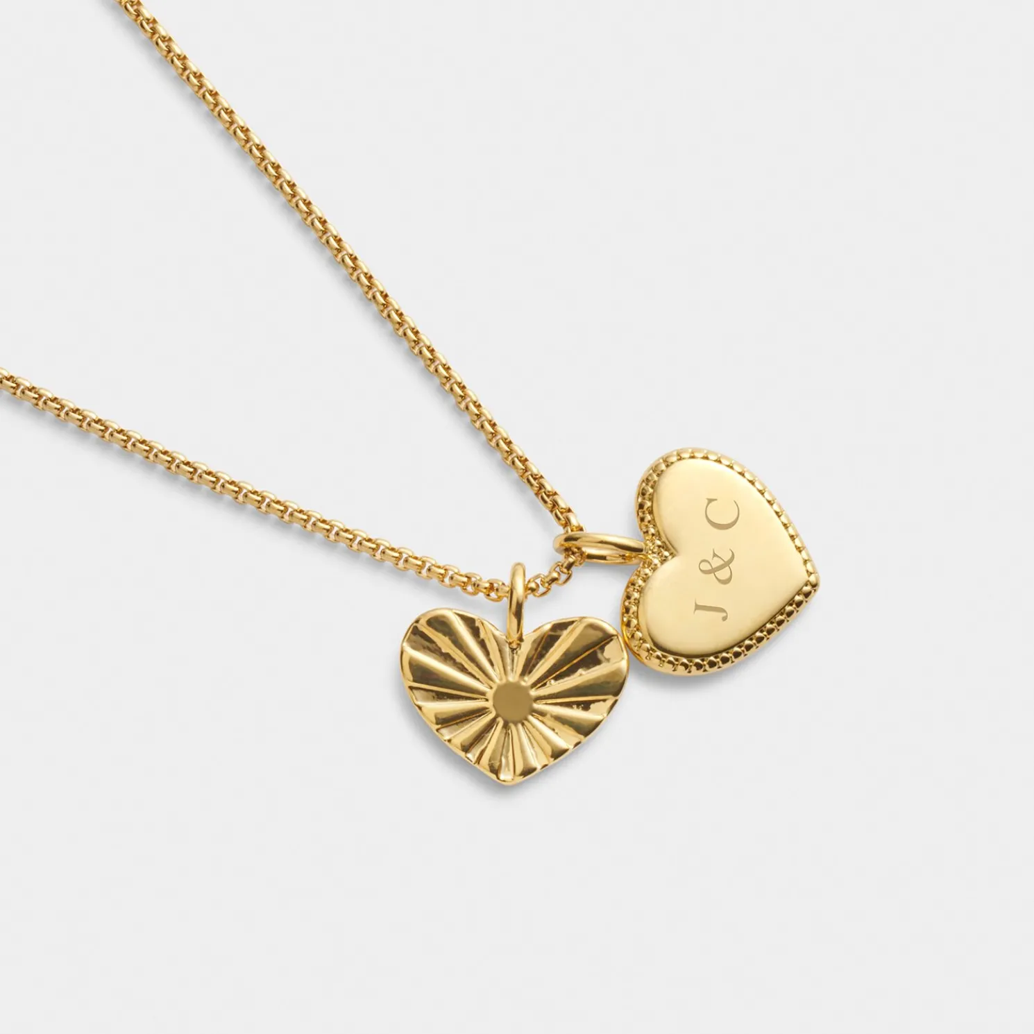 Love Above All' Waterproof Gold Charm Necklace