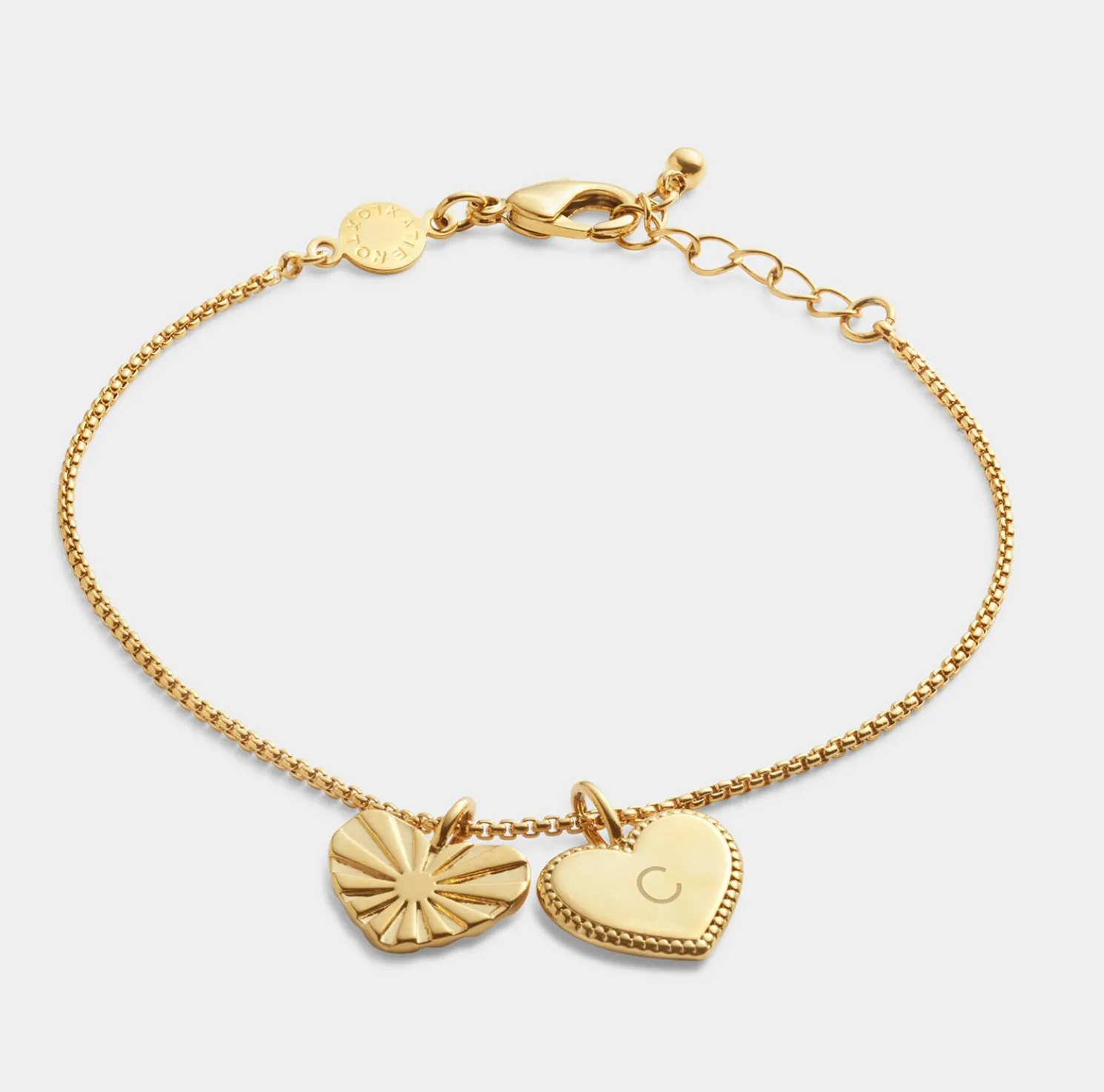 Love Above All' Waterproof Gold Charm Bracelet
