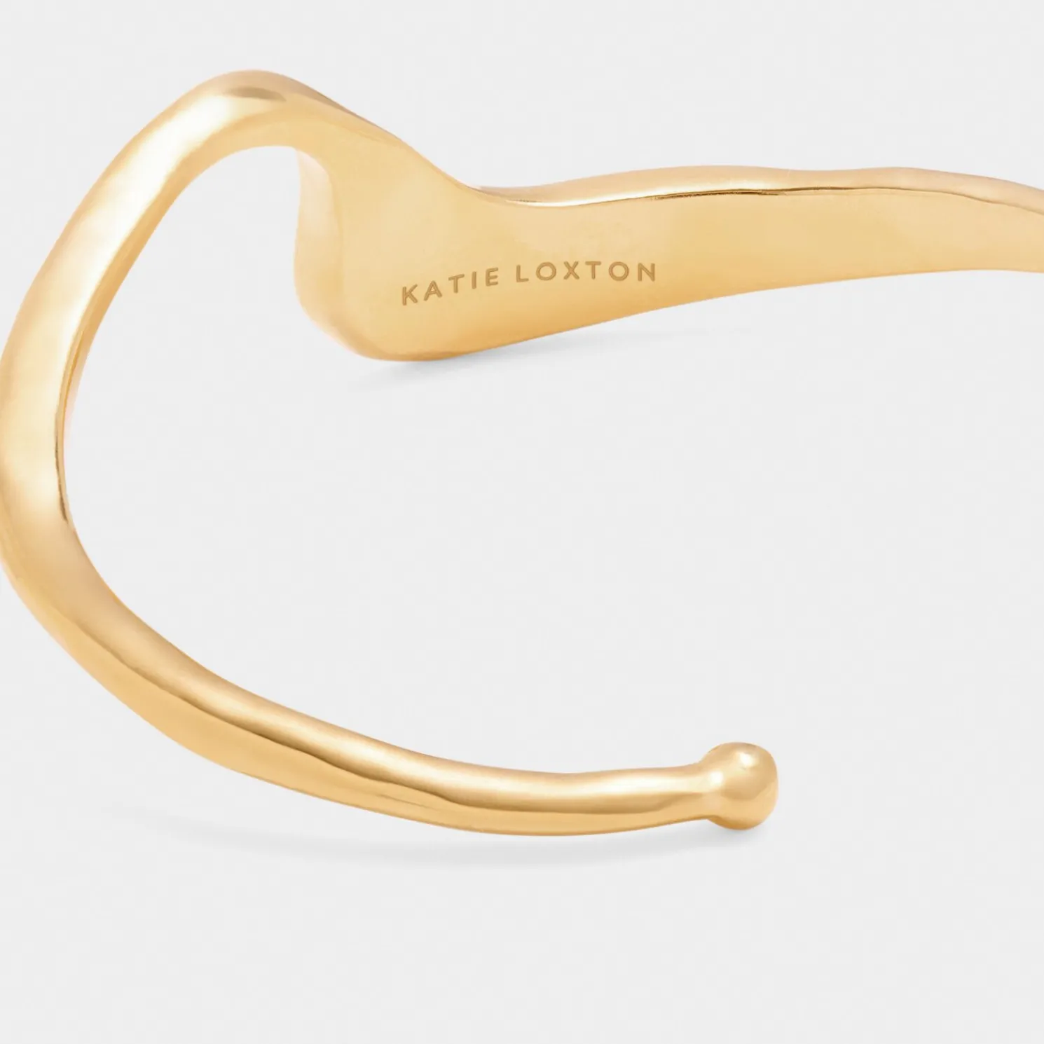 Marina Waterproof Gold Wave Bangle