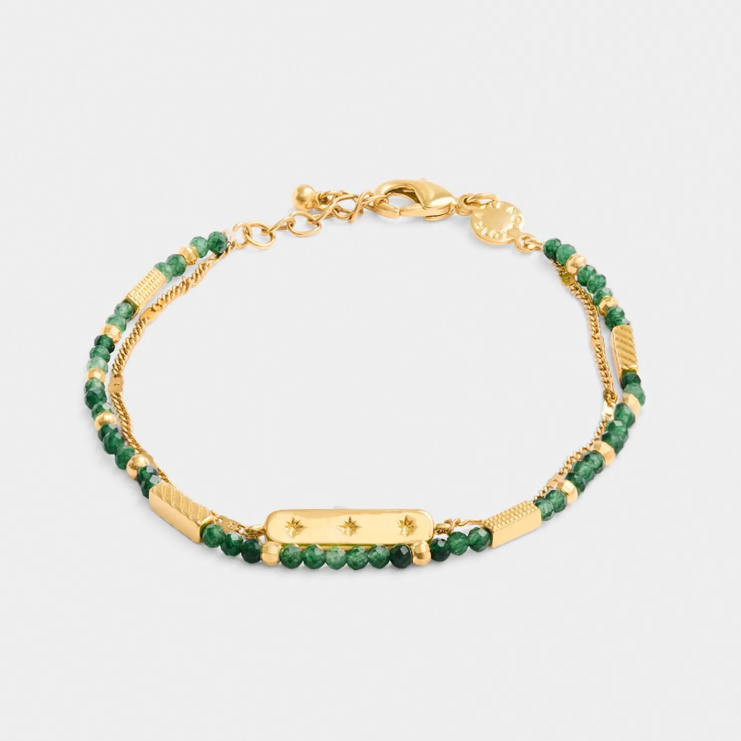 May' Waterproof Gold Birthstone Bracelet