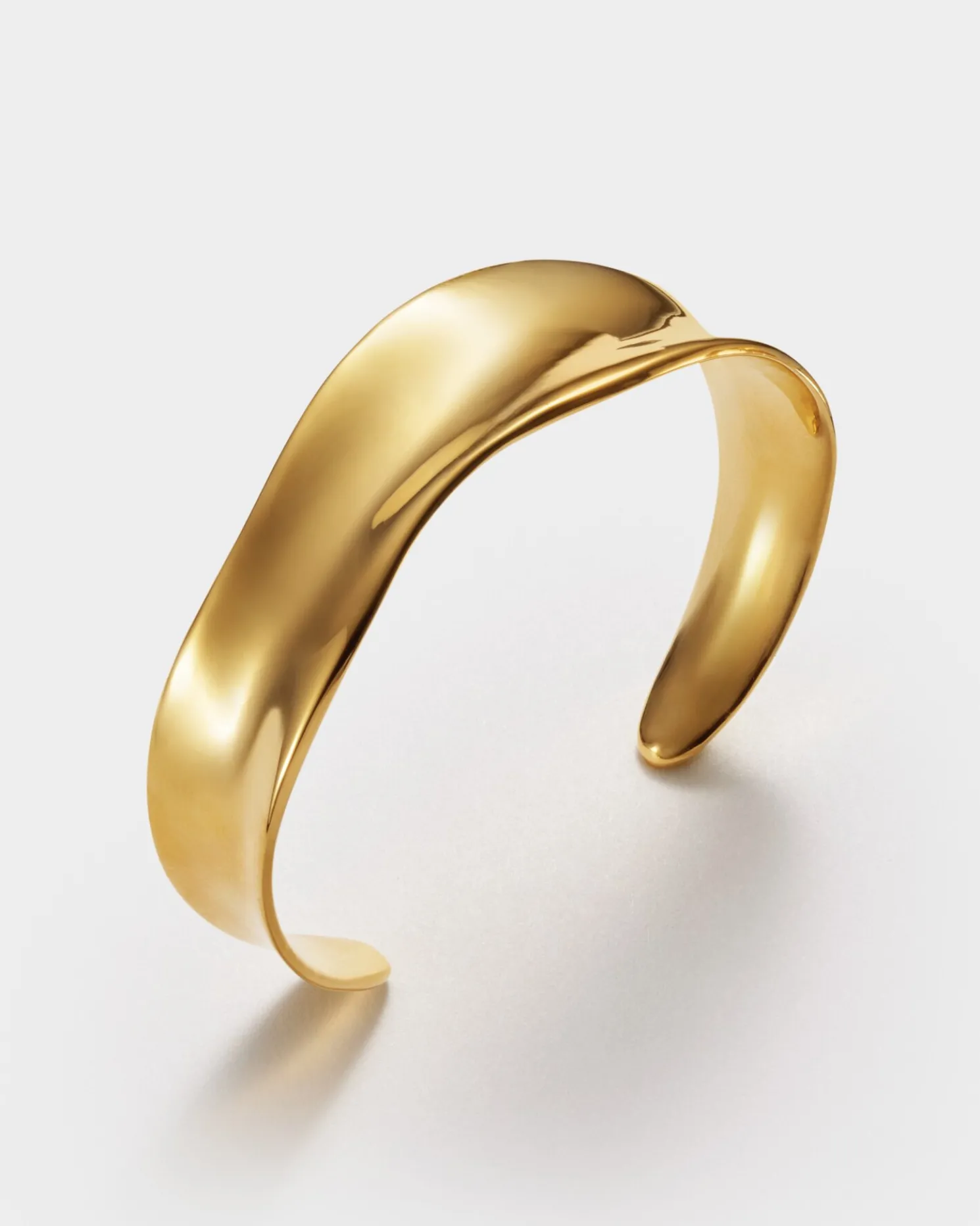 Molten Luxe Waterproof Gold Bangle