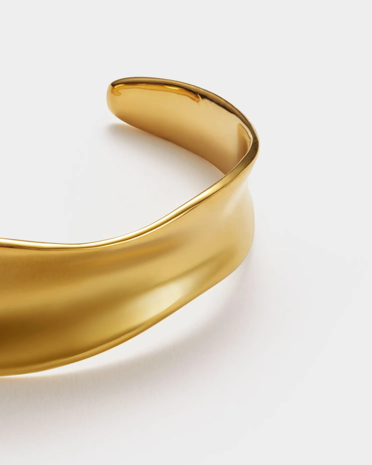Molten Luxe Waterproof Gold Bangle
