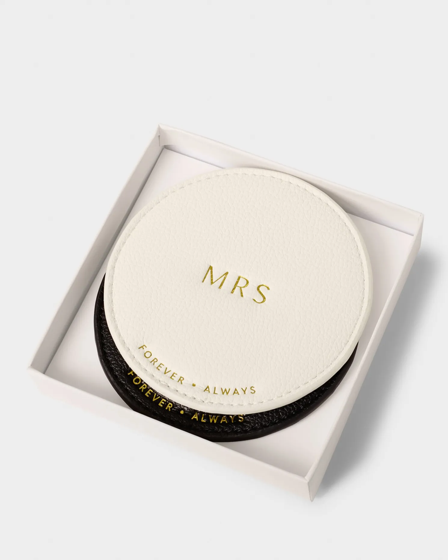 Mr & Mrs' Coaster Set