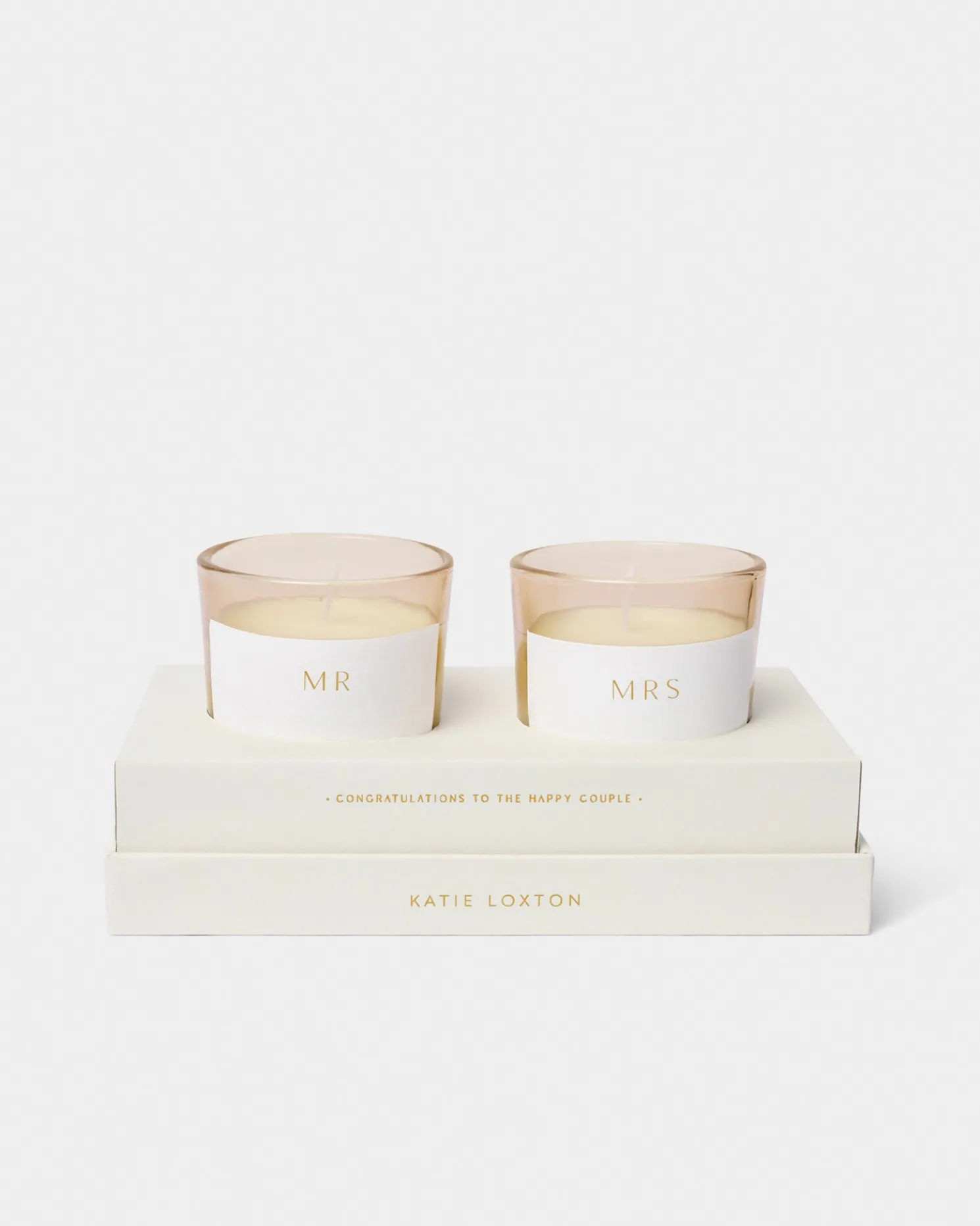 Mr & Mrs' Duo Votive Set