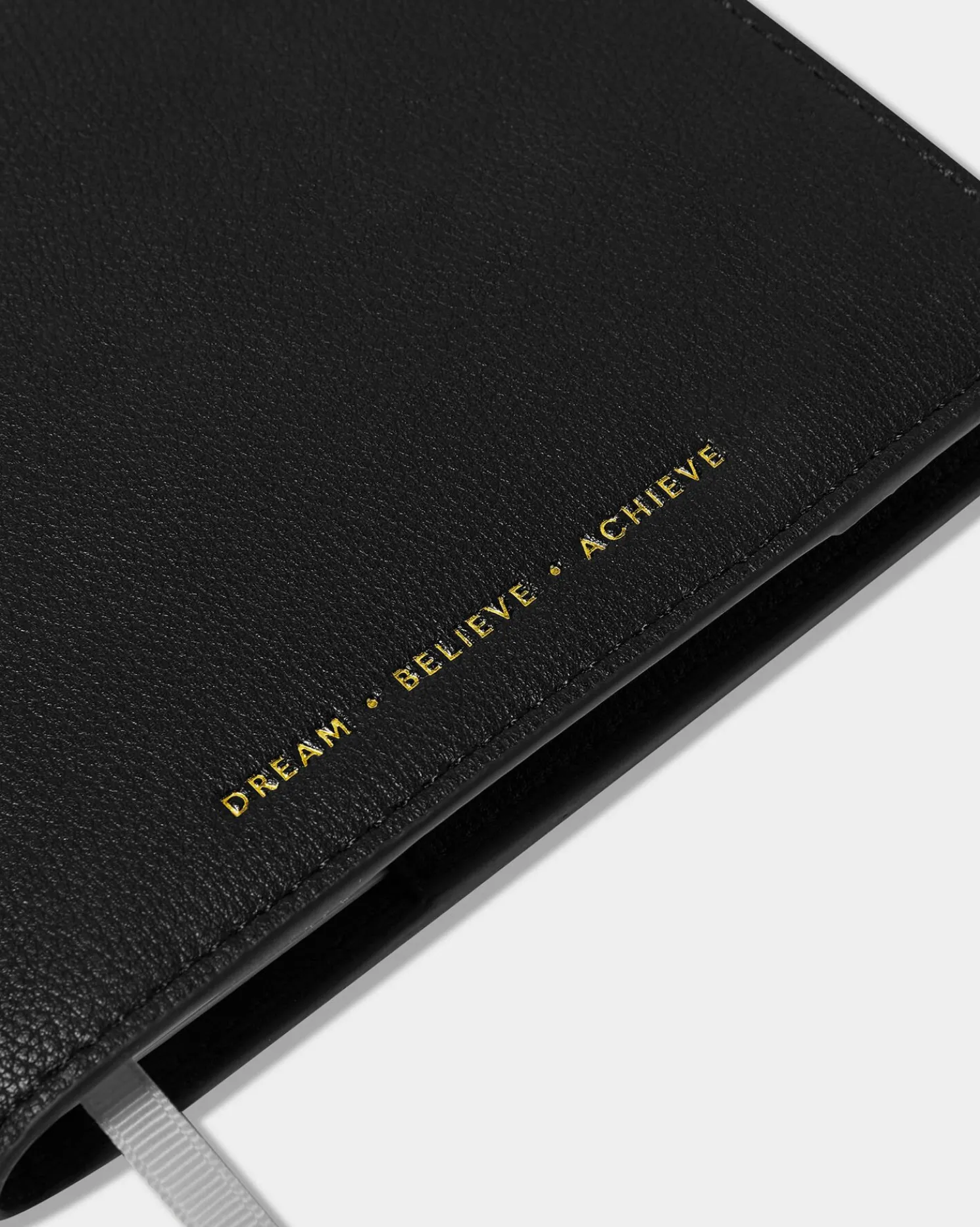 Notebook Cover and A5 Lined Notepad 'Dream Believe Achieve'