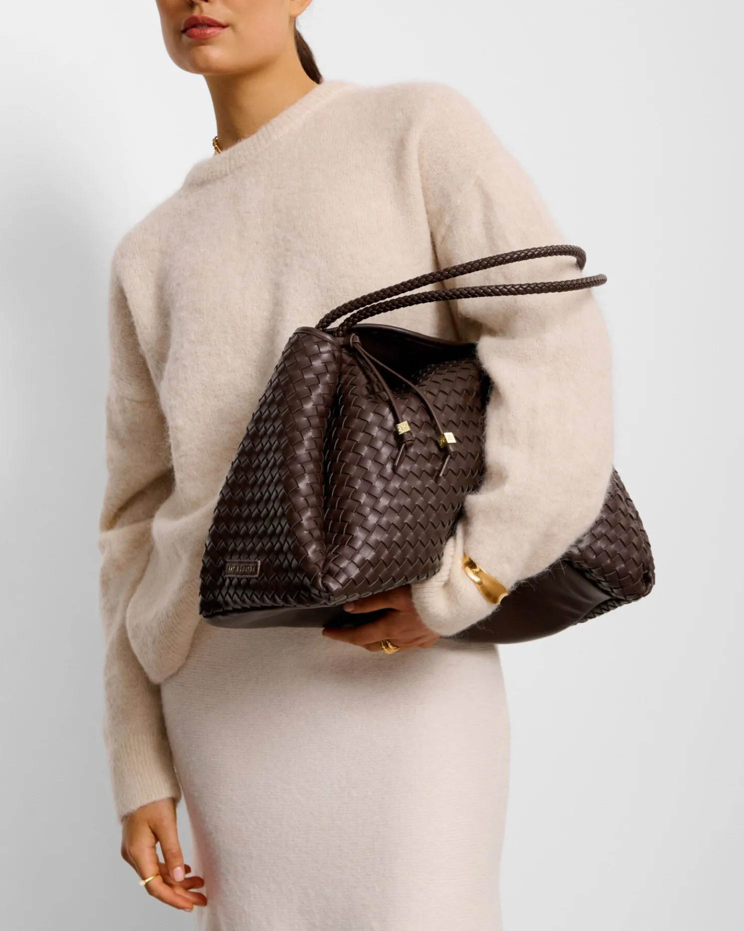 Nova Hand Woven Large Shoulder Bag