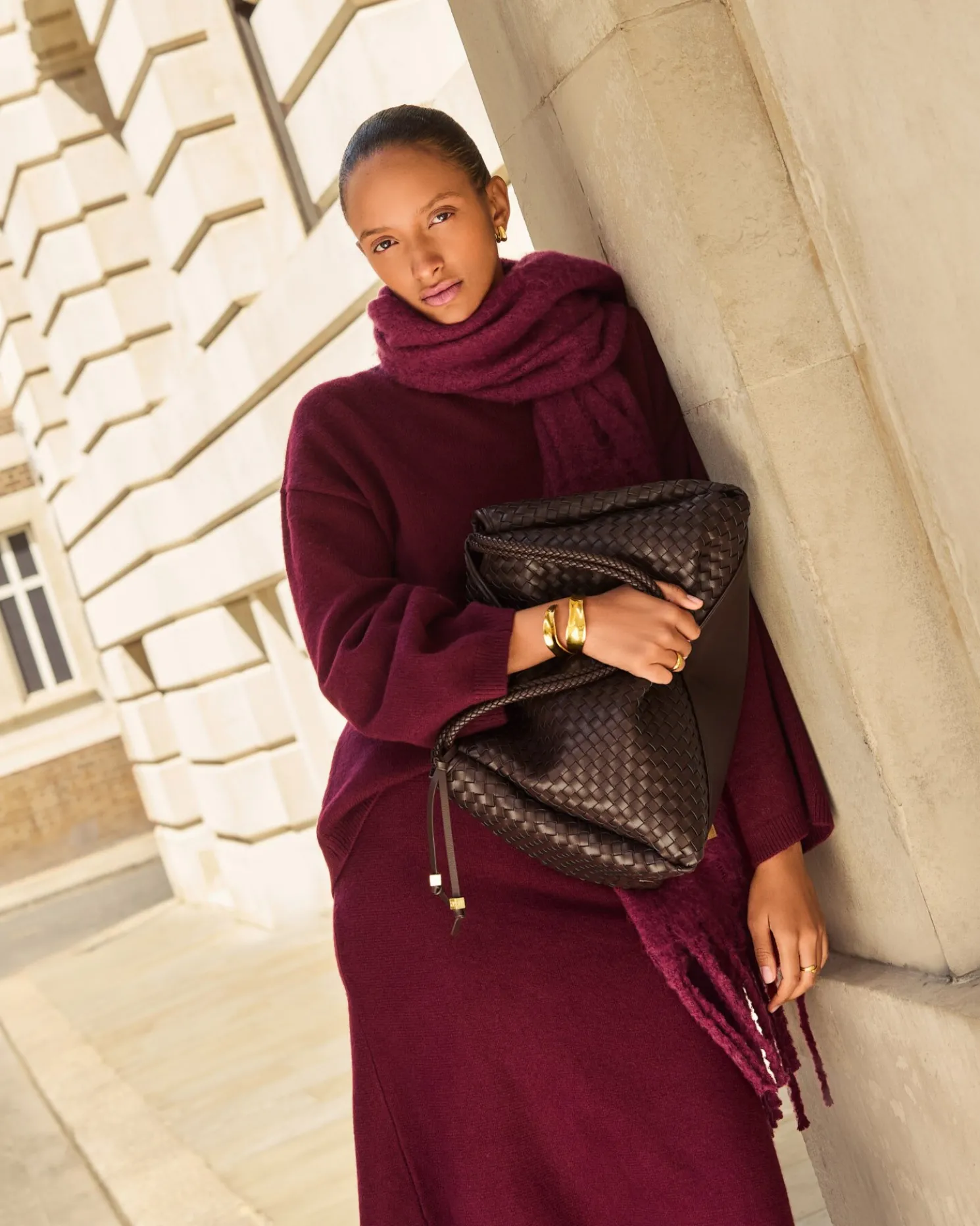 Nova Hand Woven Large Shoulder Bag