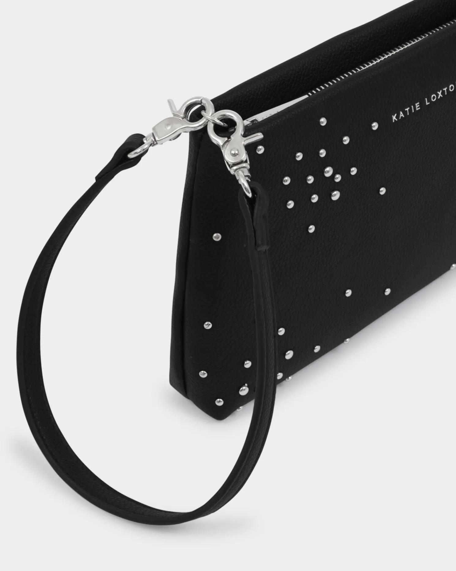 Nova Studded Wristlet Clutch