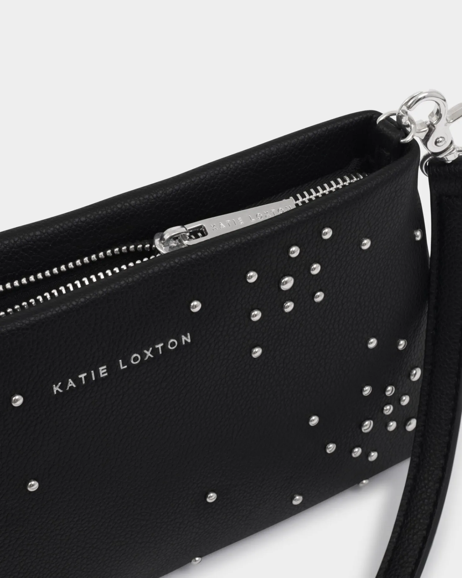 Nova Studded Wristlet Clutch