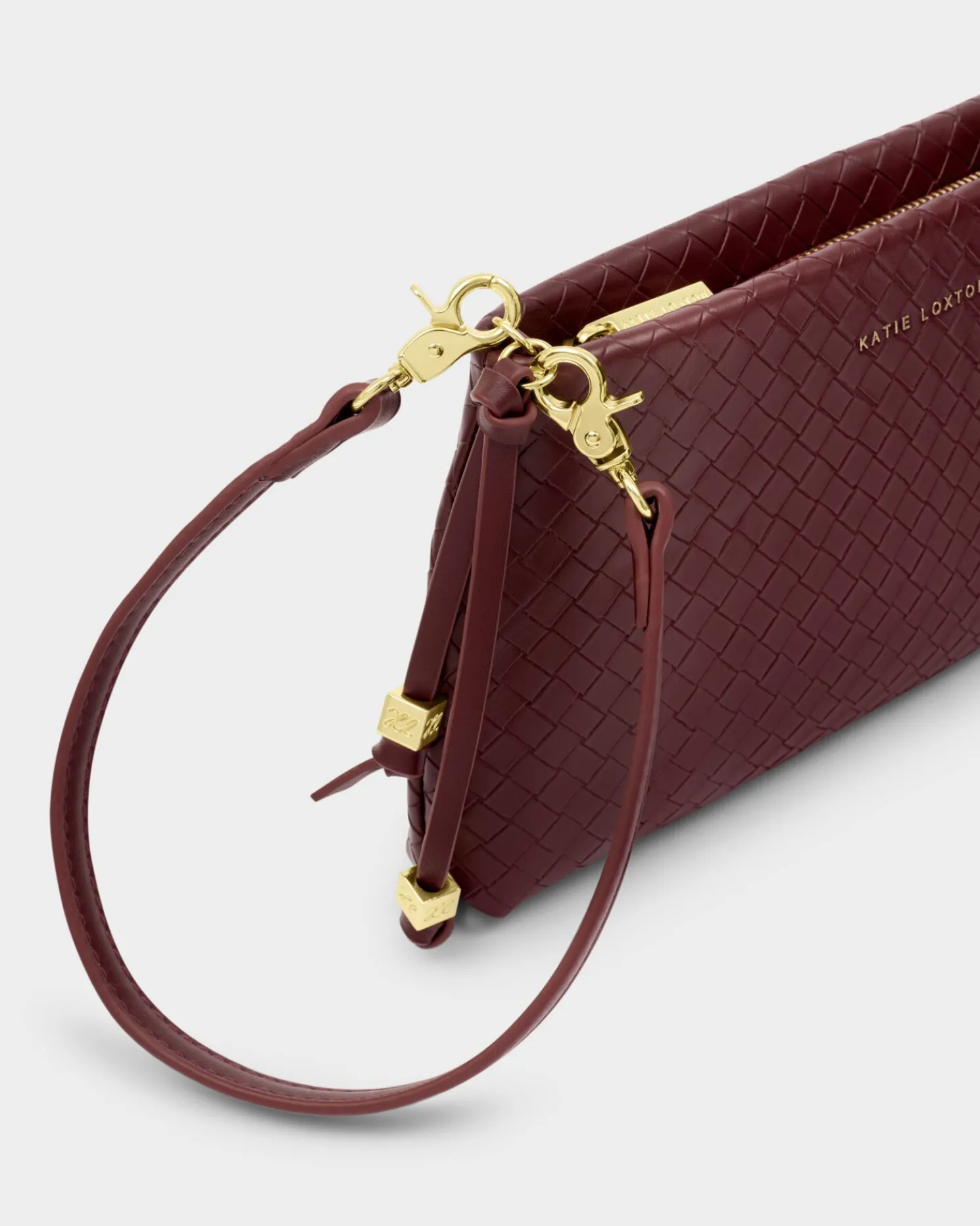 Nova Woven Texture Clutch