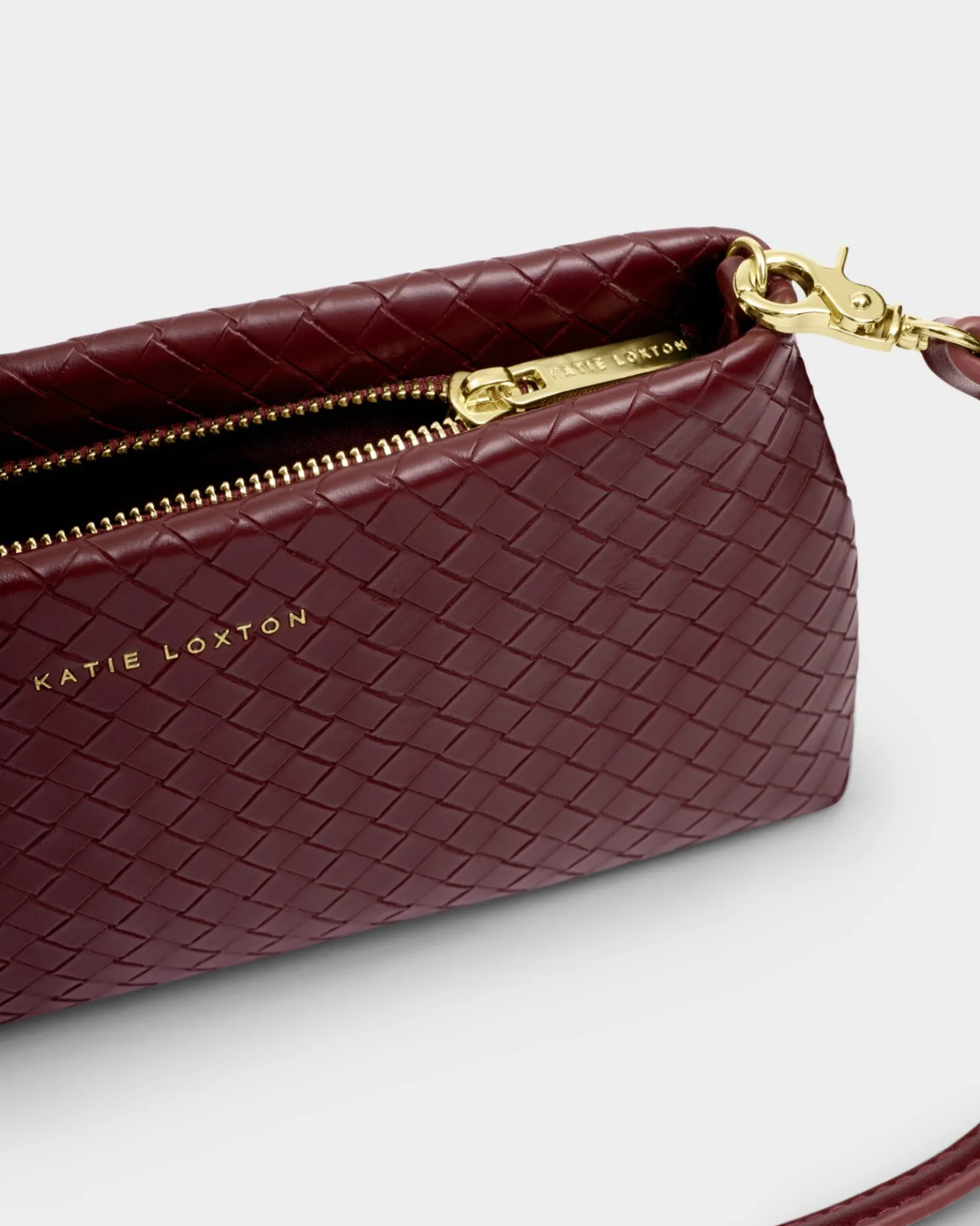 Nova Woven Texture Clutch