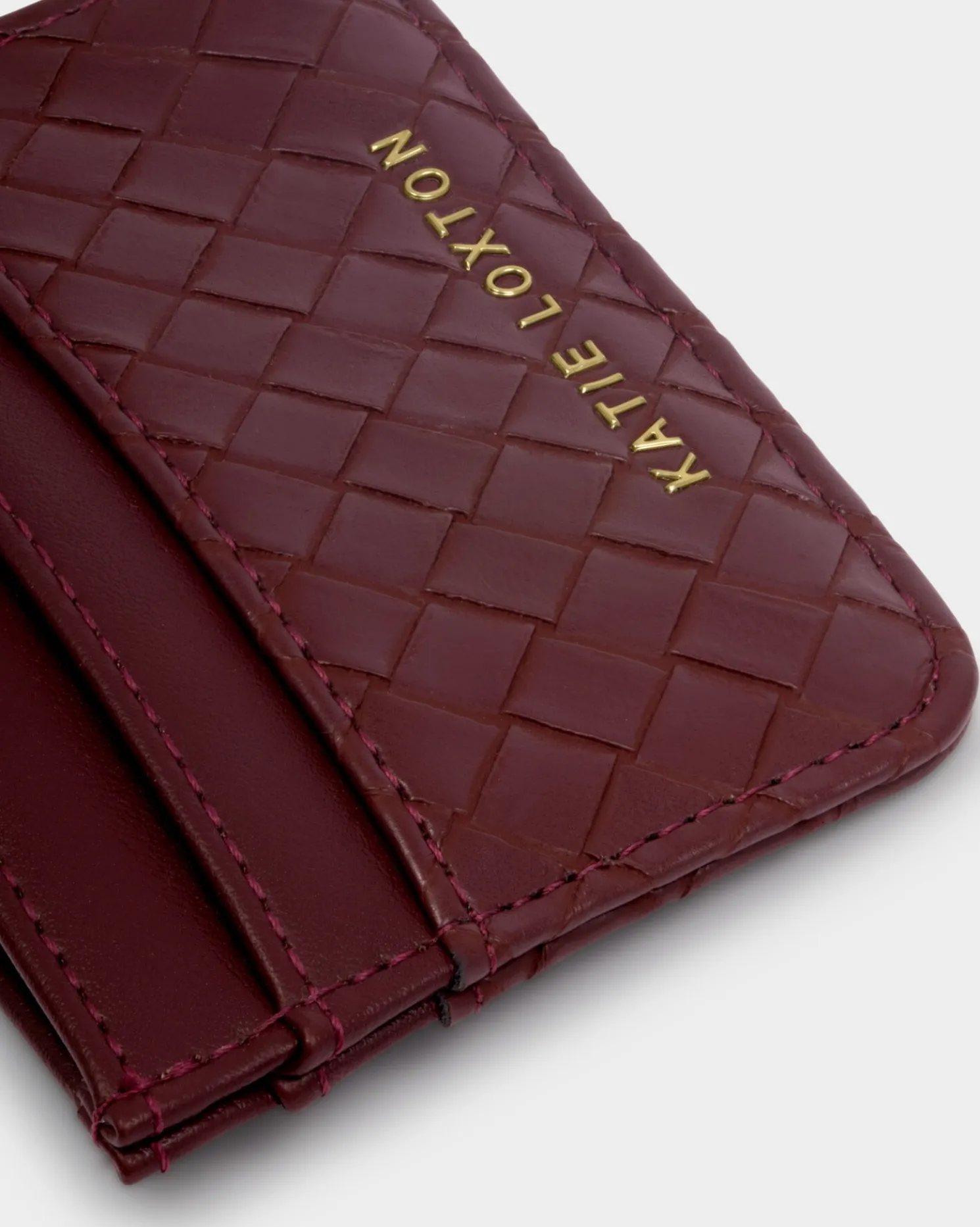 Nova Woven Texture Card Holder