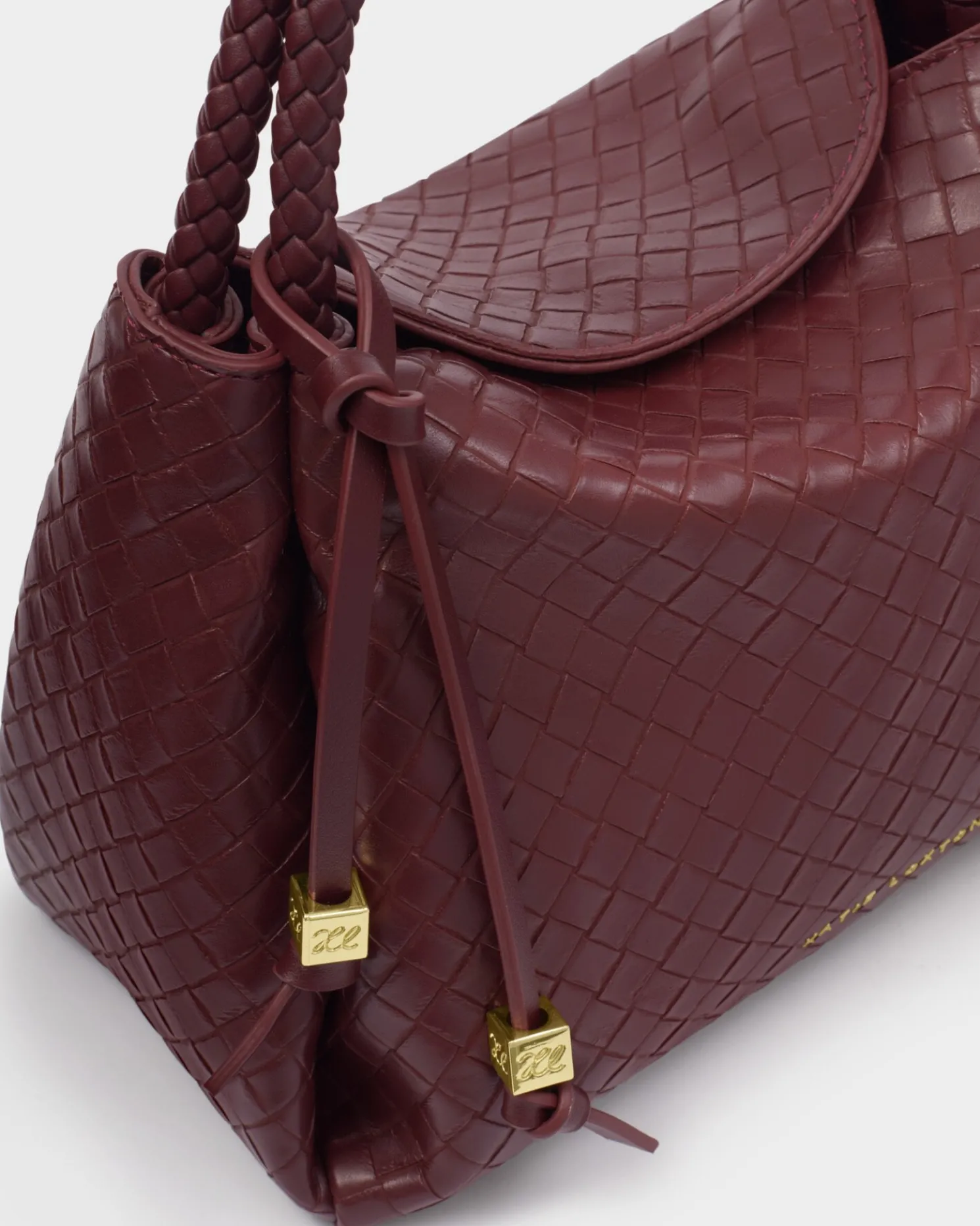 Nova Woven Texture Top Handle Bag