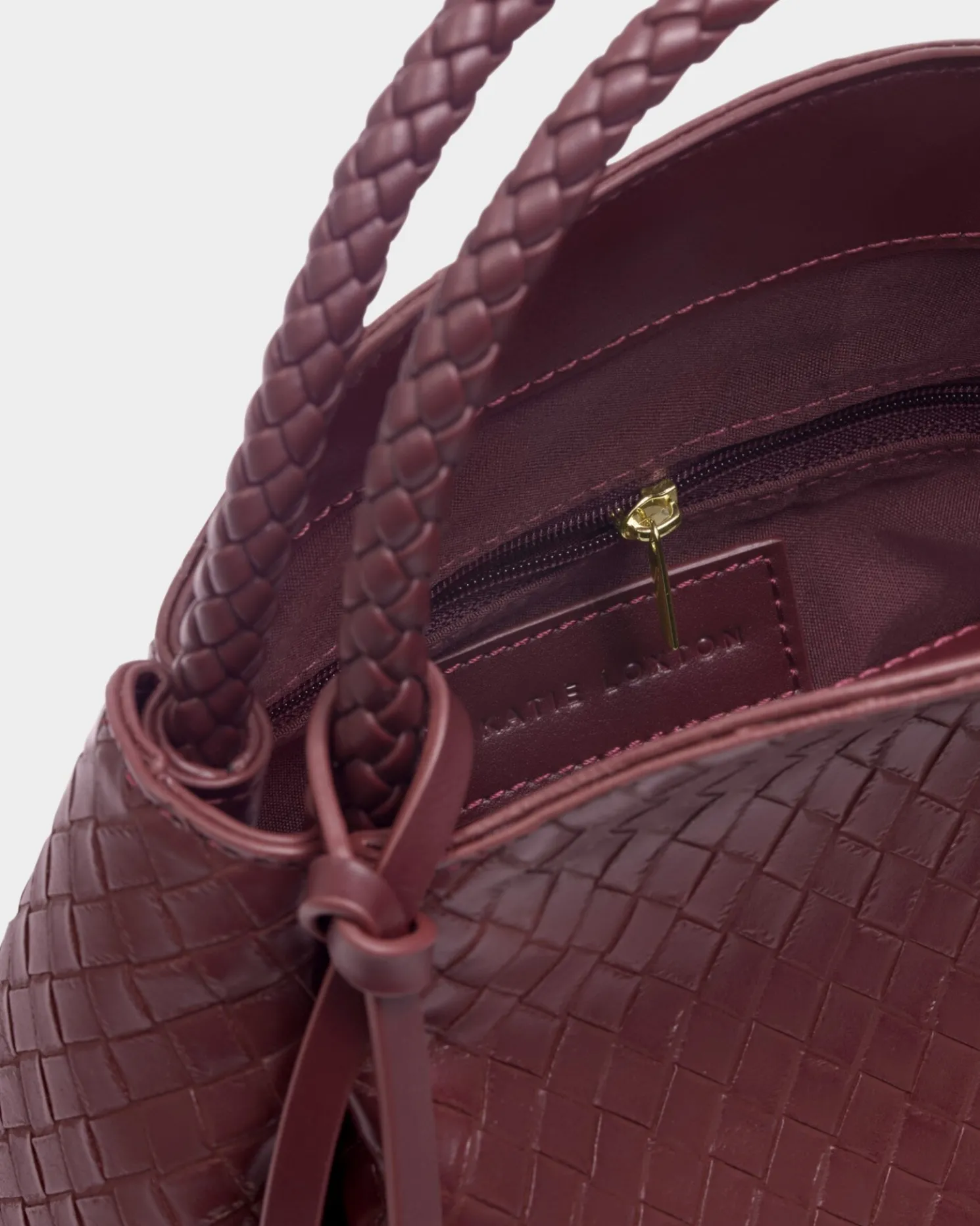 Nova Woven Texture Top Handle Bag