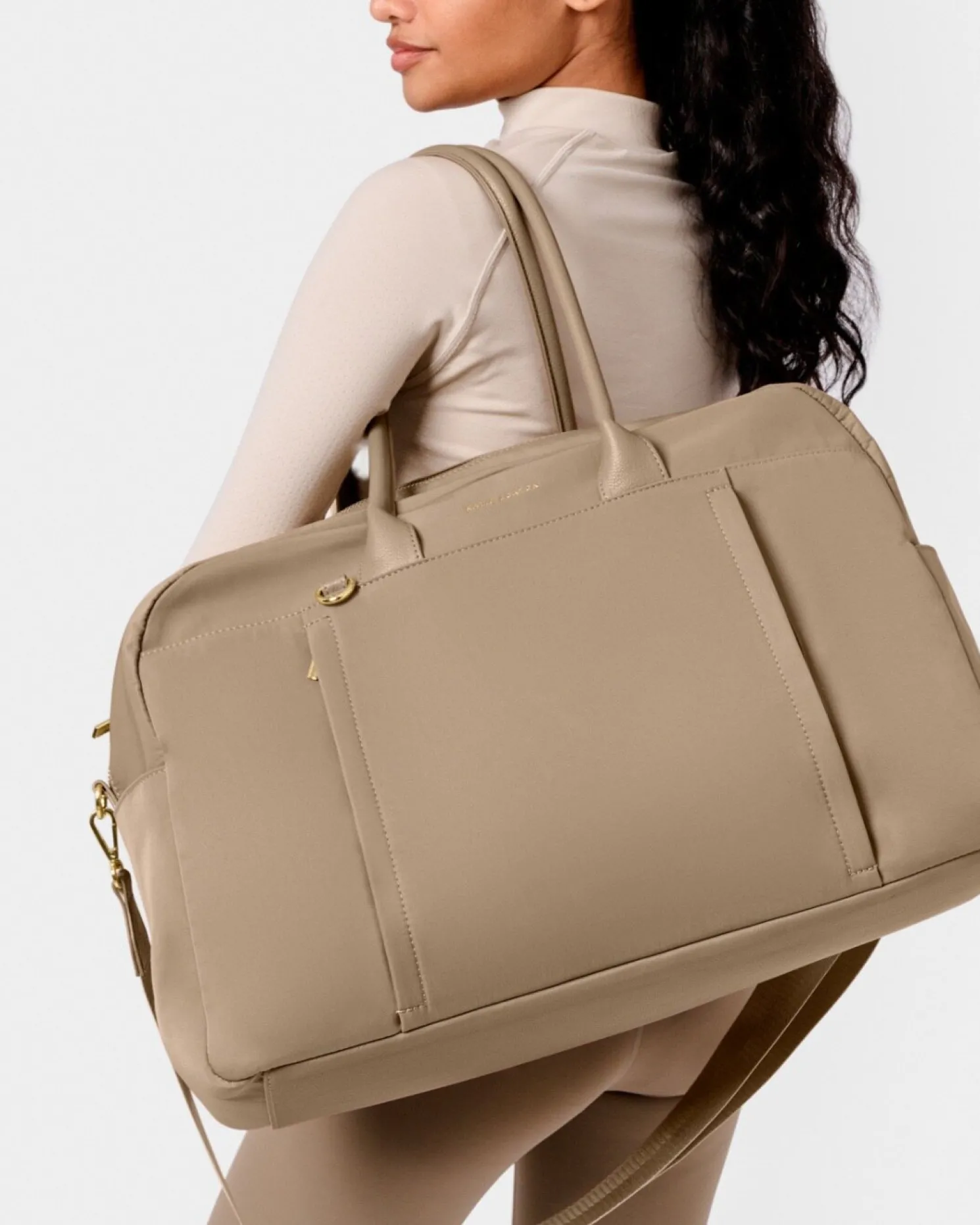 Nylon-Luxe Everyday Holdall