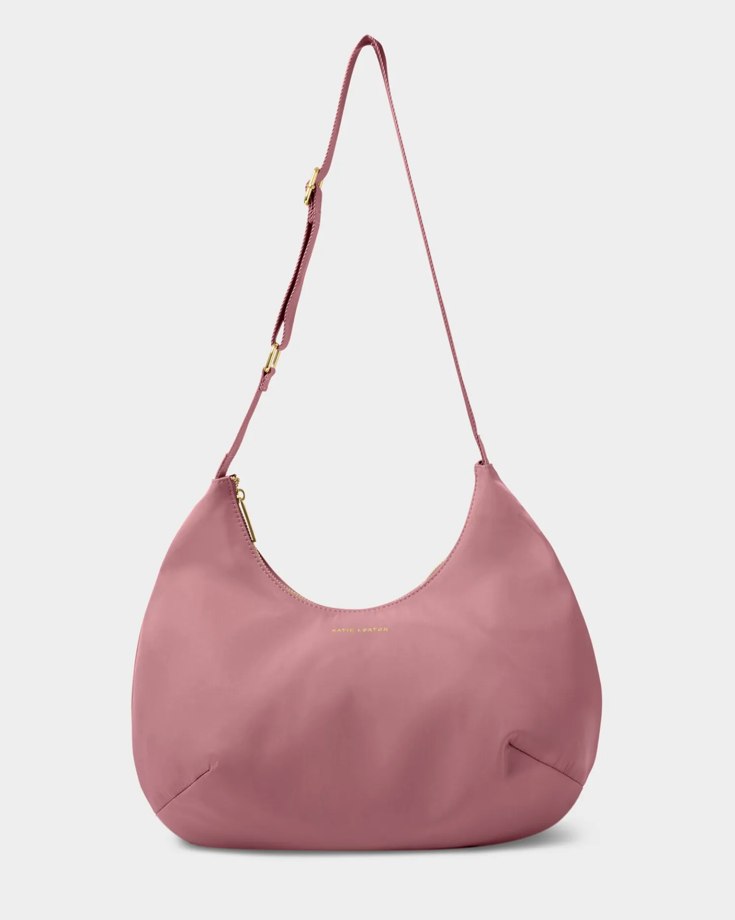 Nylon-Luxe Sling Shoulder Bag