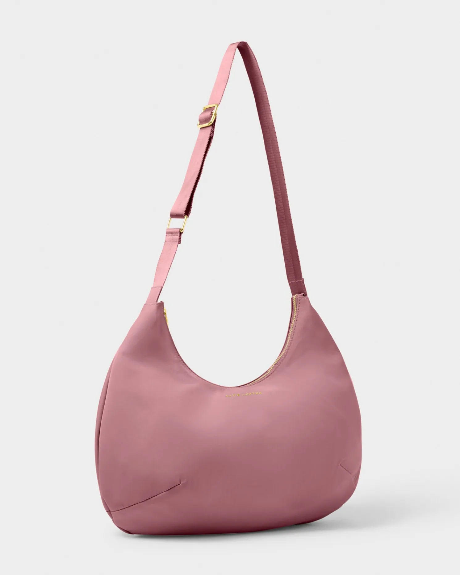 Nylon-Luxe Sling Shoulder Bag
