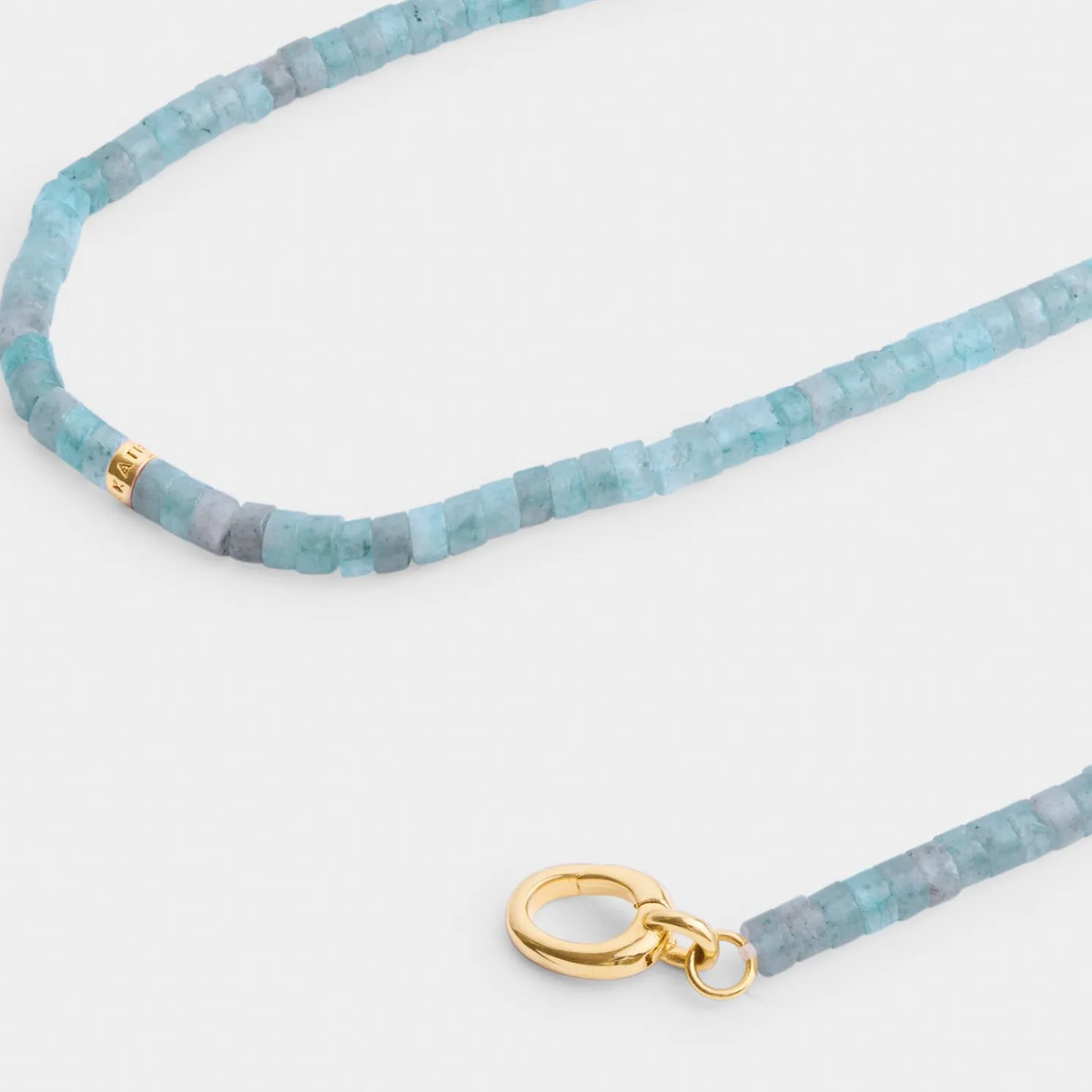 Ocean Glow Waterproof Gold Choker