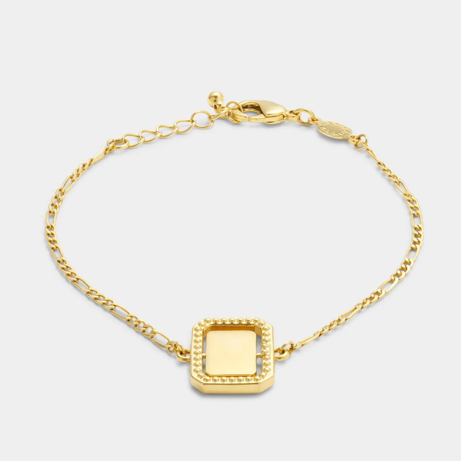Optimism' Waterproof Gold Spinning Amulet Bracelet
