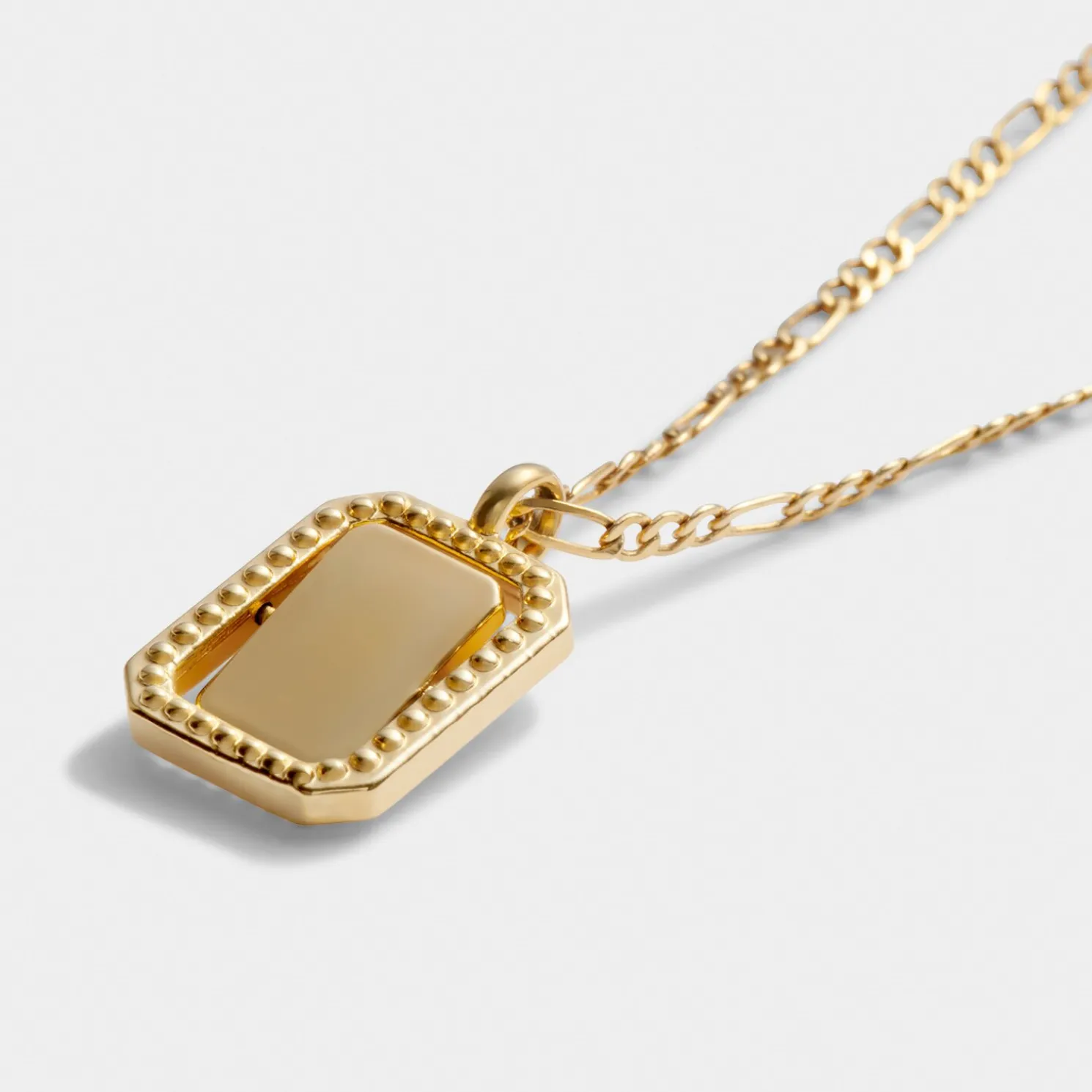 Optimism' Waterproof Gold Spinning Amulet Necklace