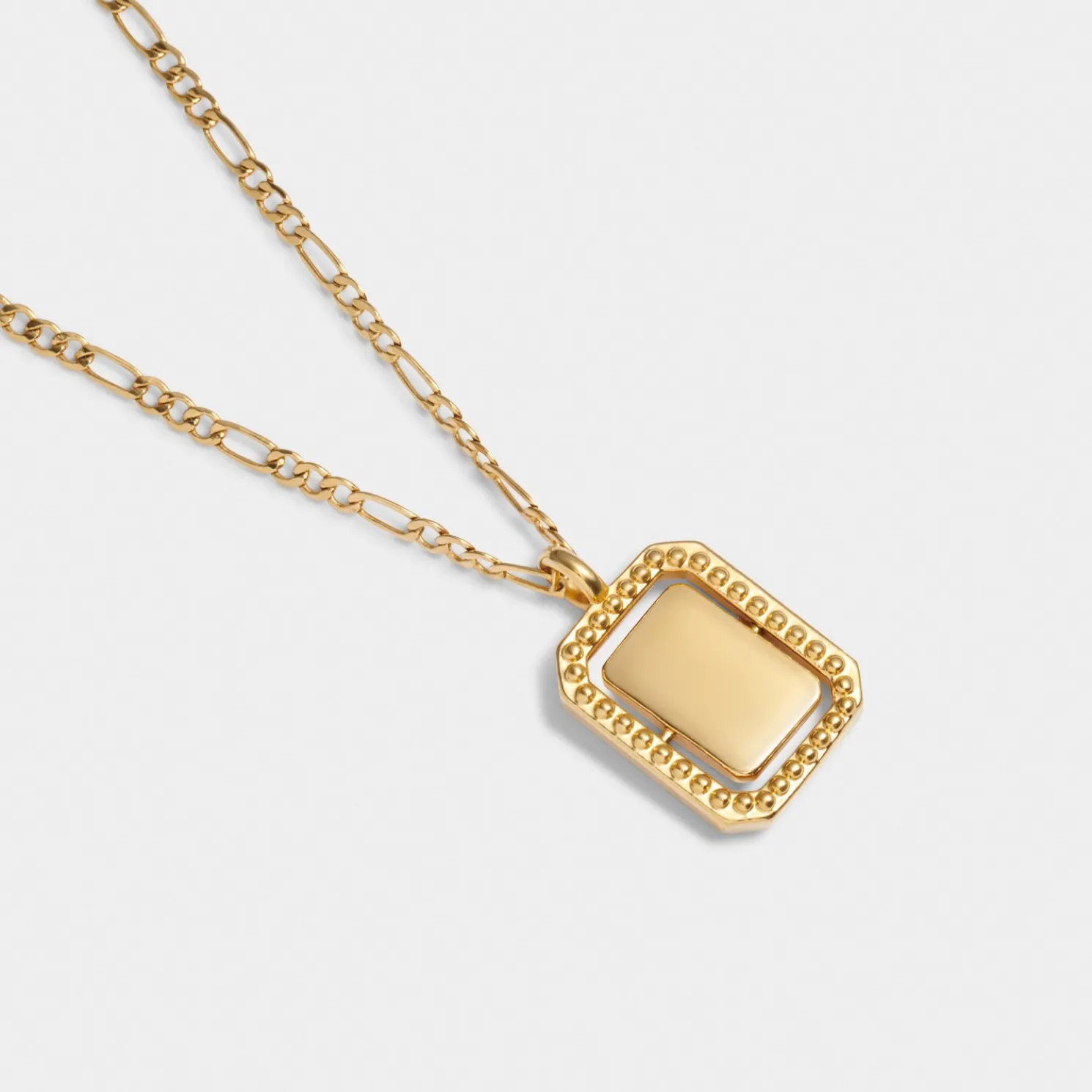 Optimism' Waterproof Gold Spinning Amulet Necklace