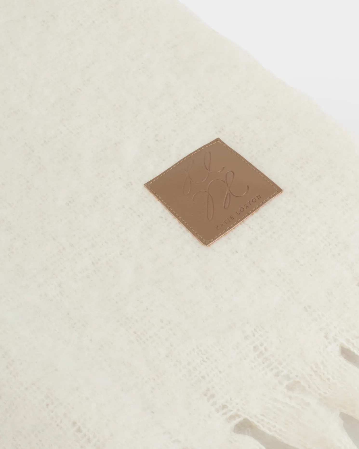 Oversized Recycled Tassel Scarf