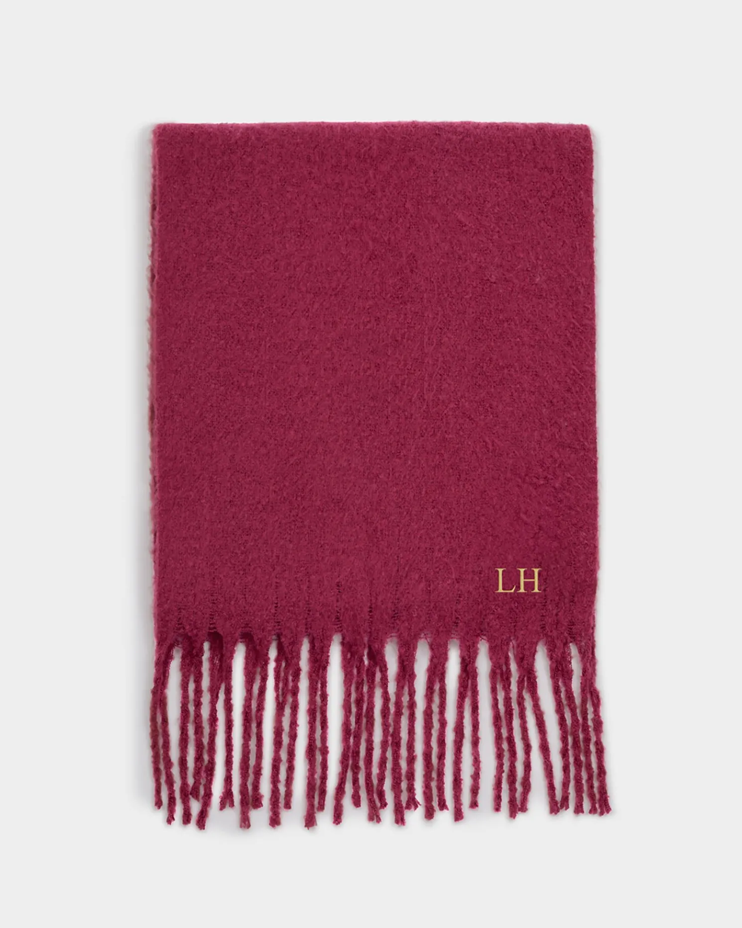 Oversized Recycled Tassel Scarf