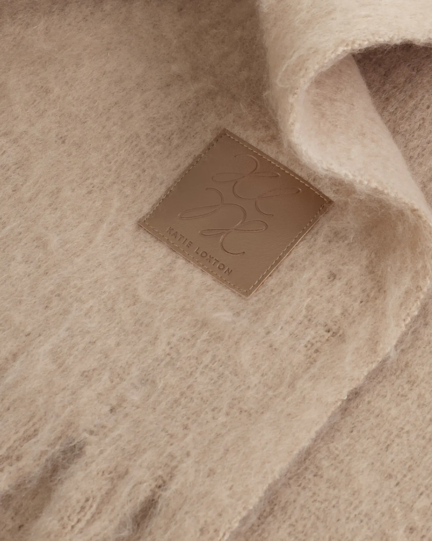 Oversized Recycled Tassel Scarf