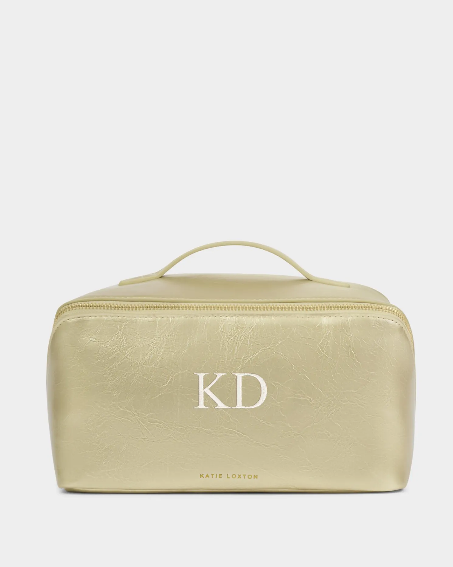 Patent Crackle Large Makeup & Wash Bag