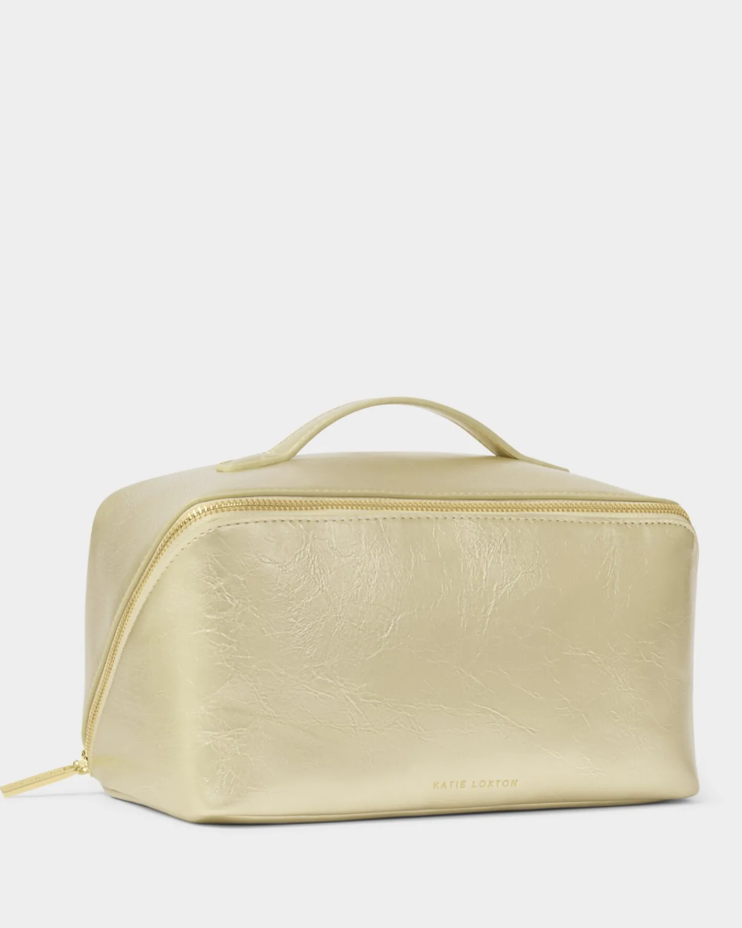 Patent Crackle Large Makeup & Wash Bag