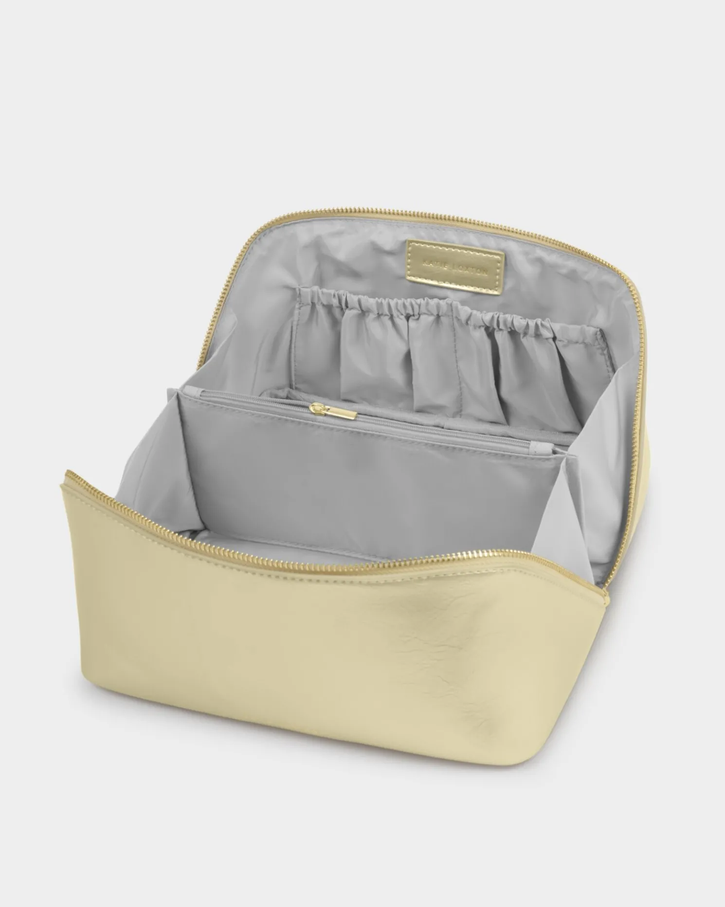 Patent Crackle Large Makeup & Wash Bag