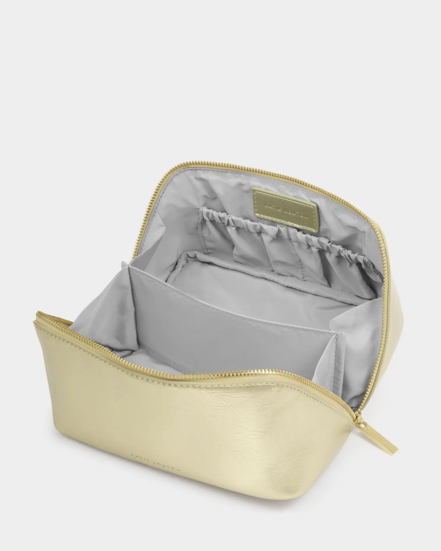 Patent Crackle Medium Makeup & Wash Bag