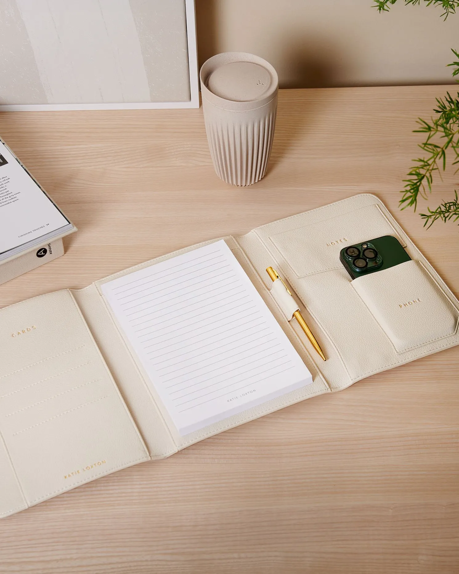 Personal Organiser 'Love Forever Always' in Off White