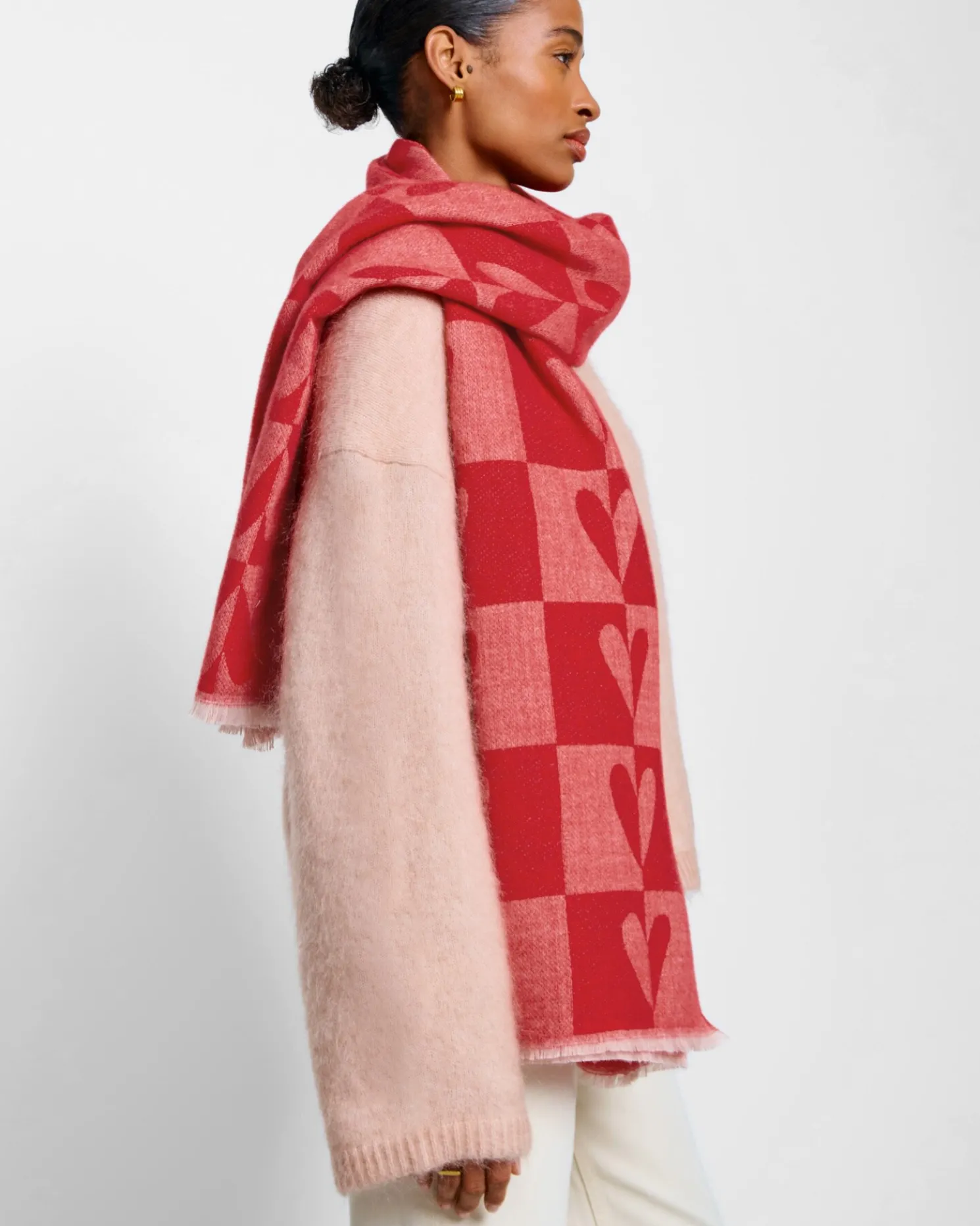 Printed Blanket Scarf