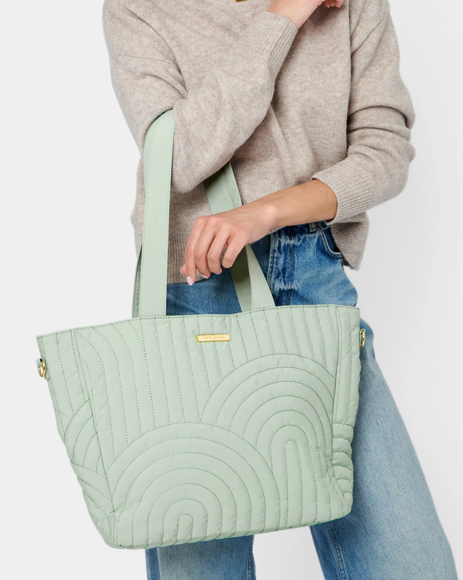 Quilted Tote Bag