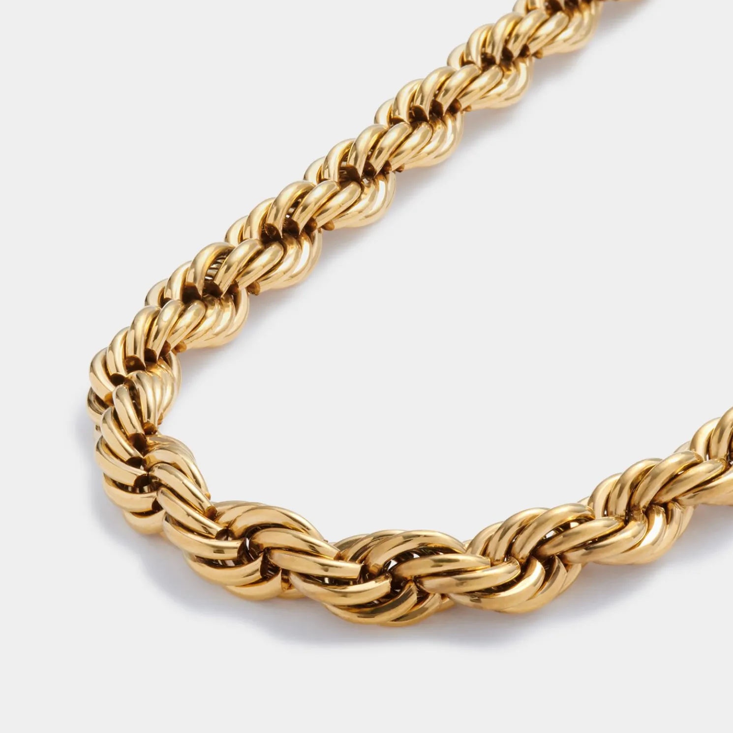 Reine Waterproof Gold Rope Necklace