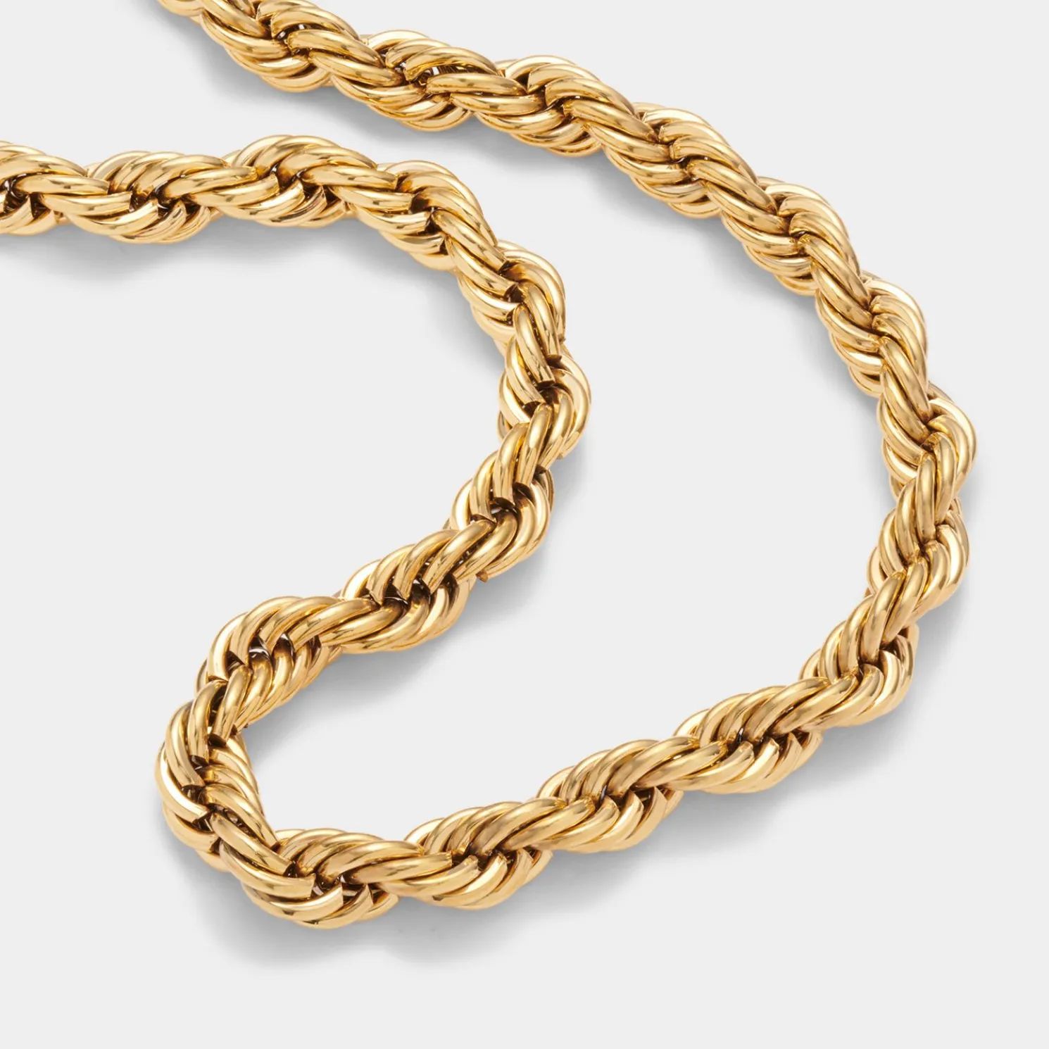 Reine Waterproof Gold Rope Necklace