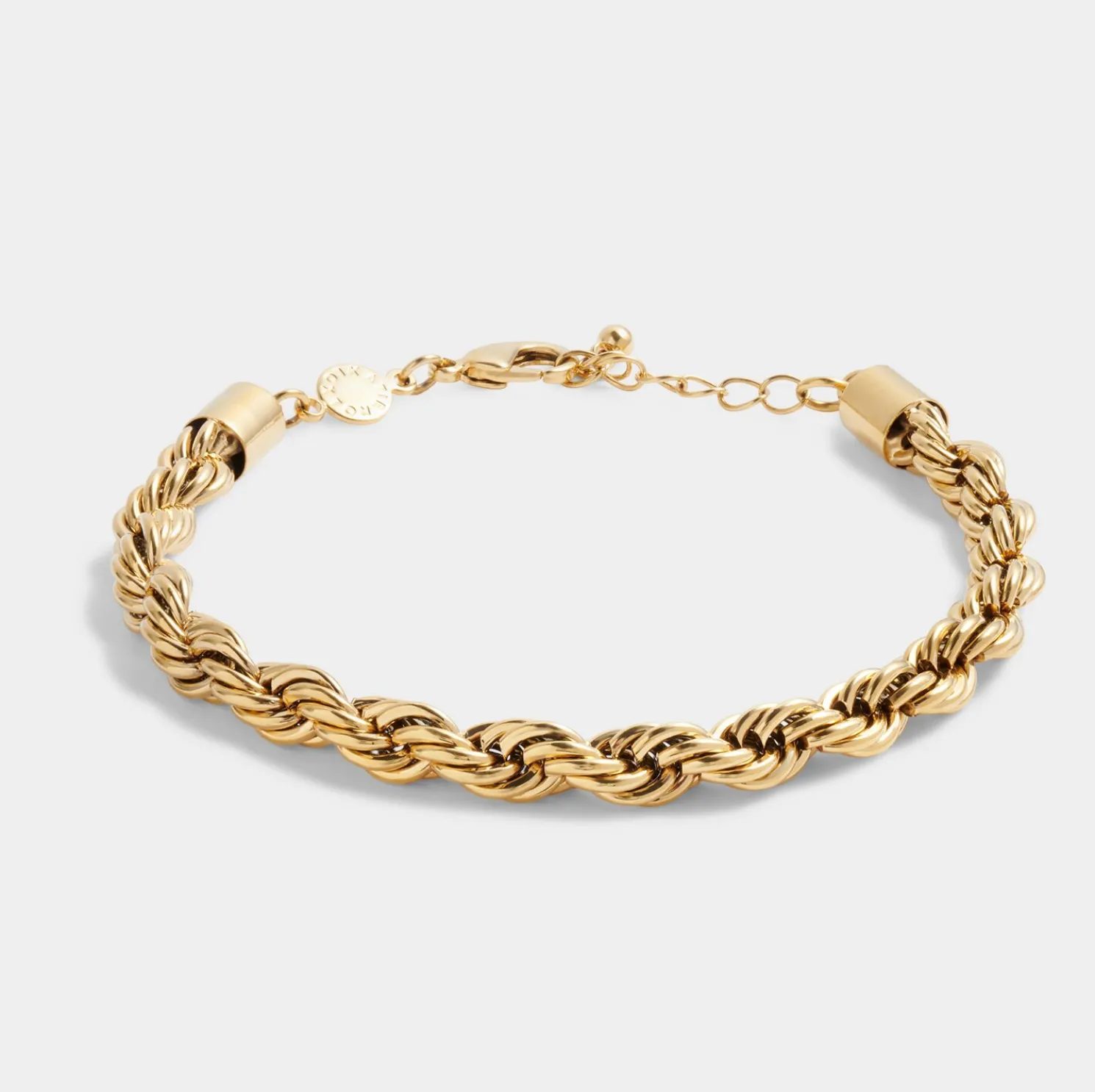 Reine Waterproof Gold Rope Bracelet