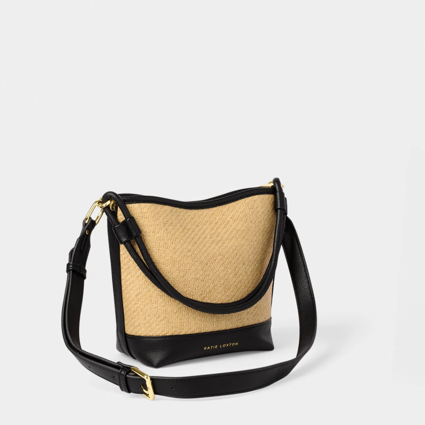Riviera Raffia Bucket Bag