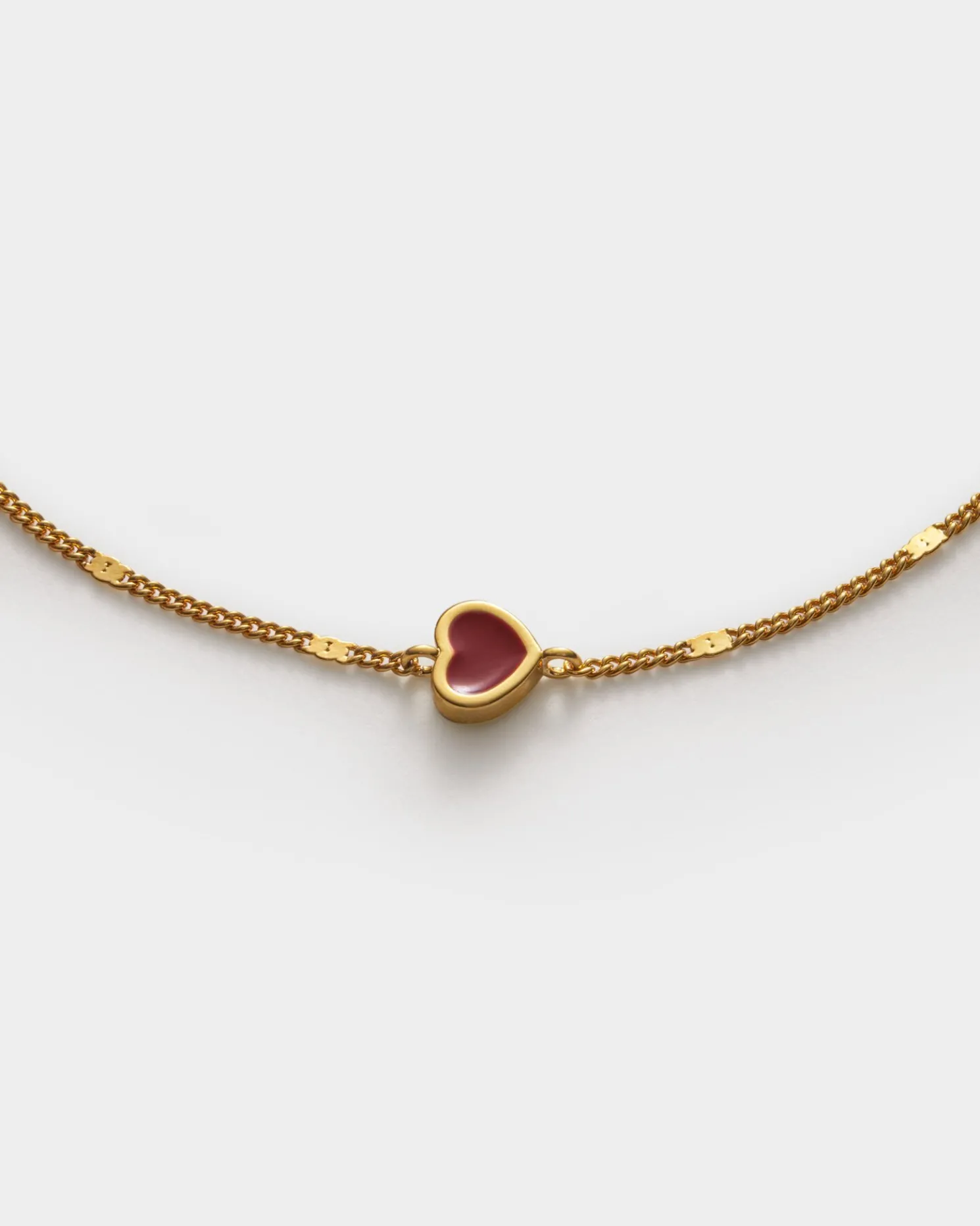 Rouge Waterproof Gold Heart Bracelet