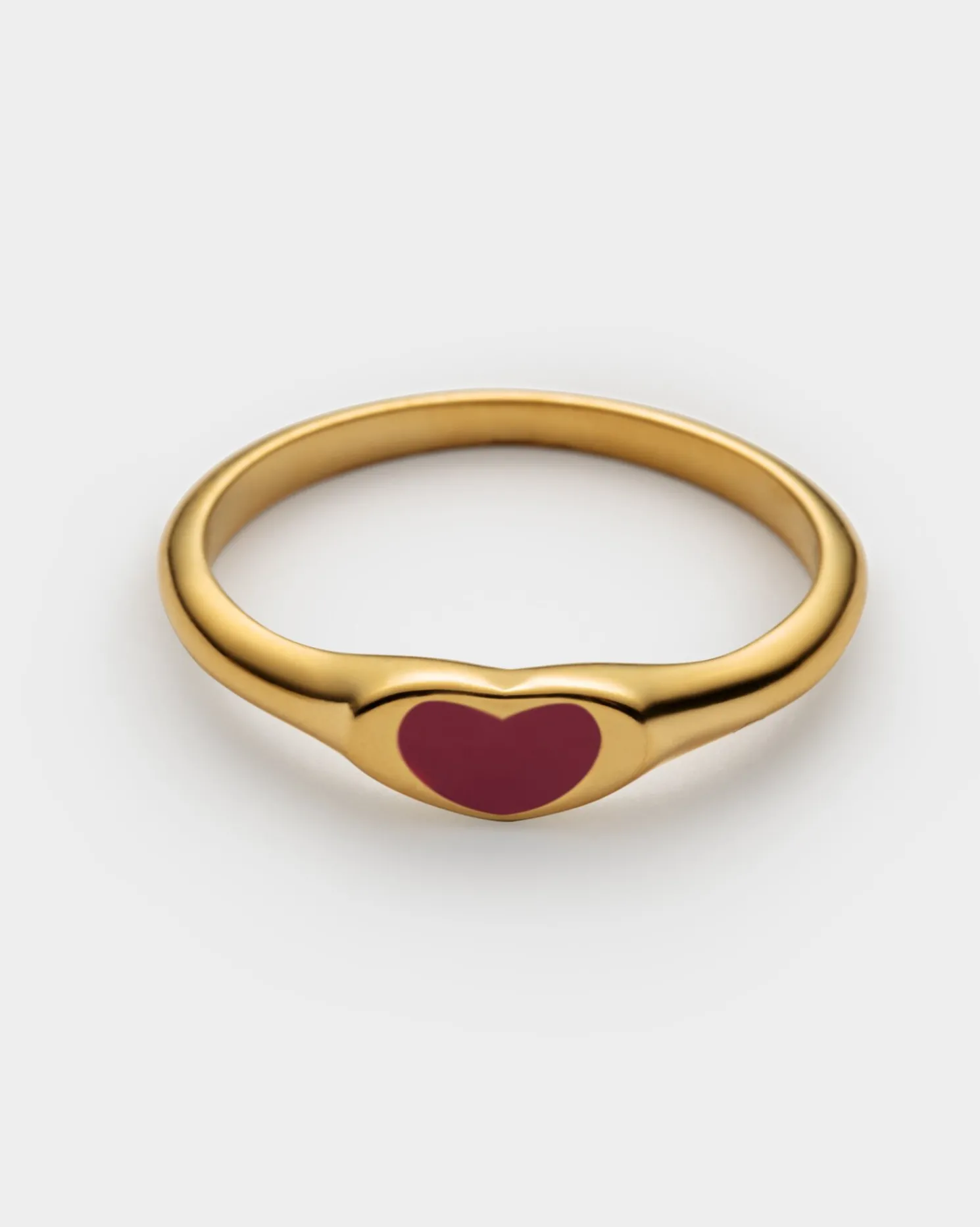 Rouge Waterproof Gold Heart Ring