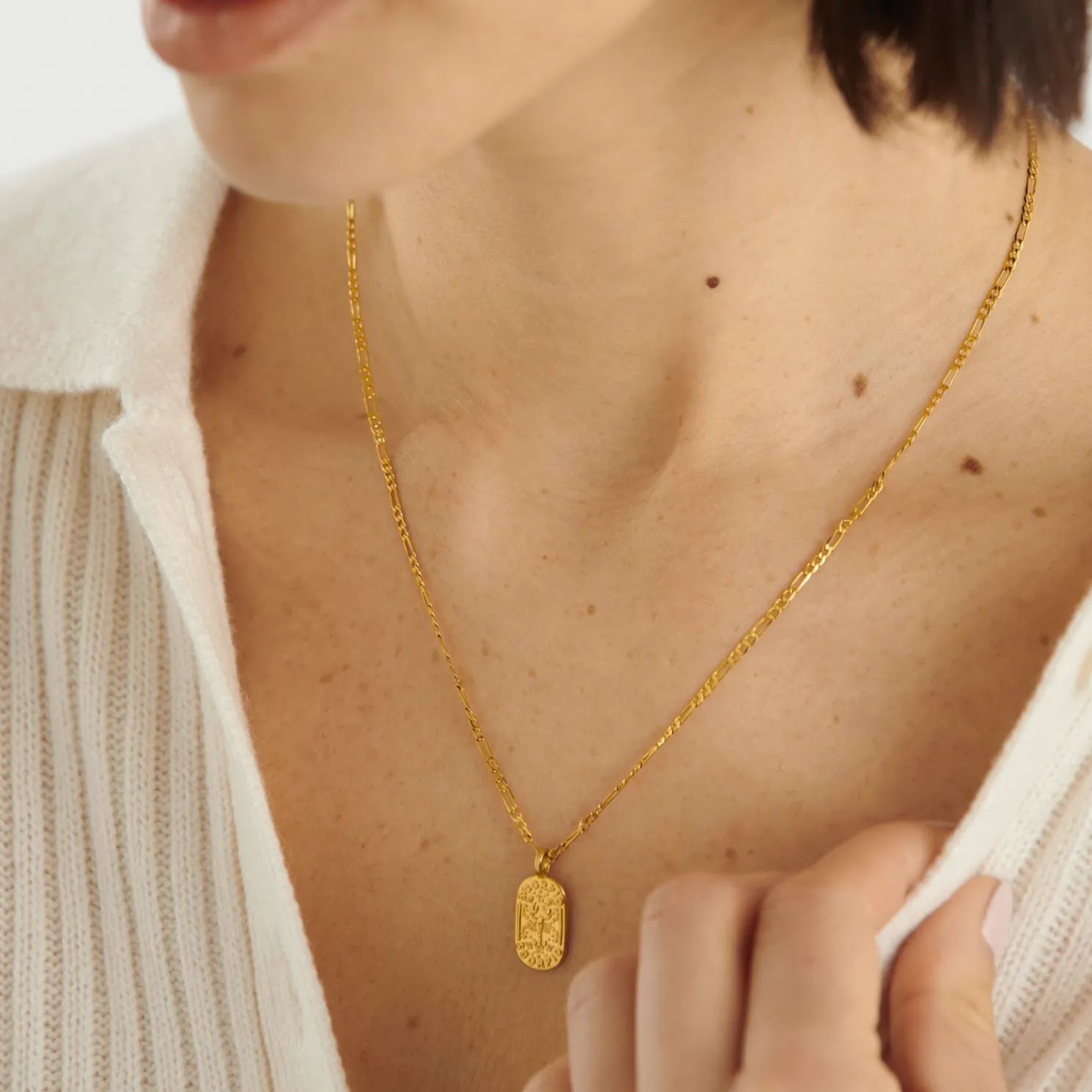 Scorpio' Waterproof Gold Zodiac Necklace