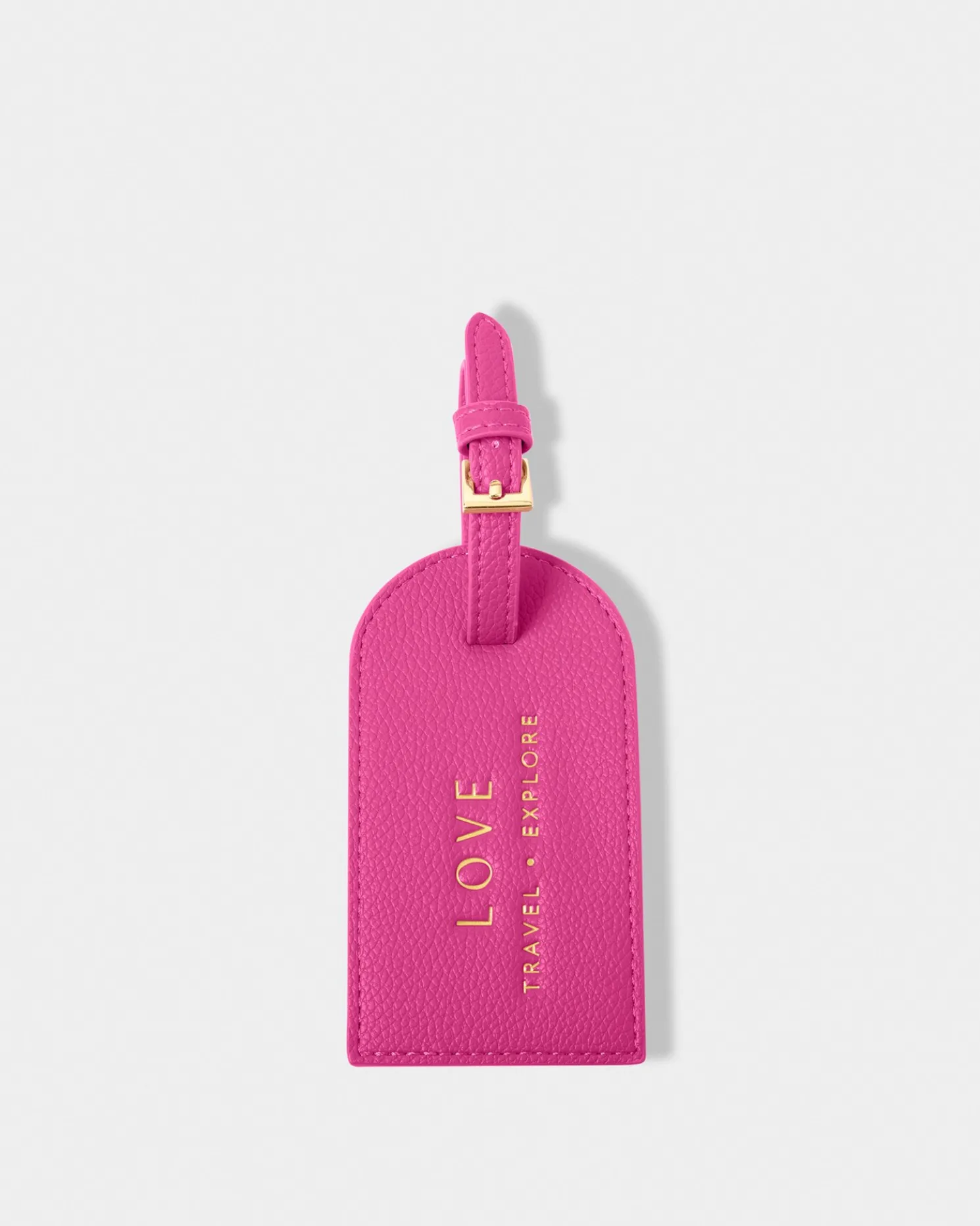 Sentiment Luggage Tag 'Love, Travel, Explore'