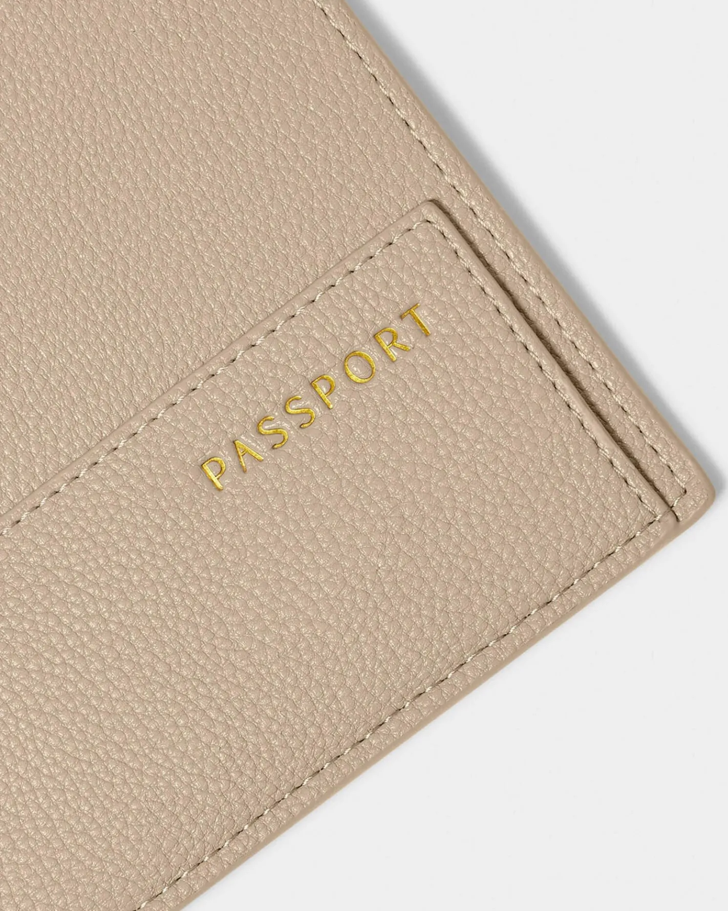 Sentiment Travel Wallet 'Adventure Memories Happiness' in Light Taupe