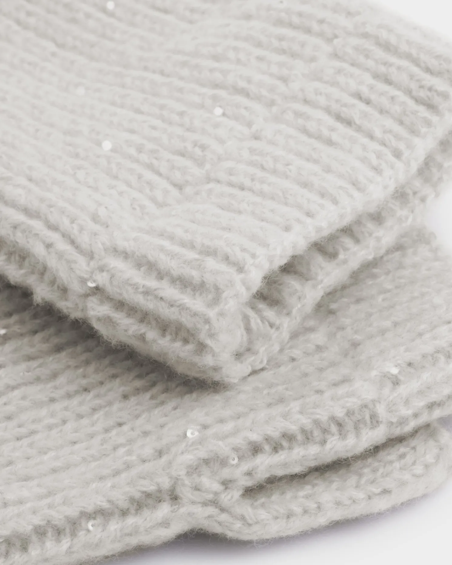 Sequin Hand Warmer Gloves