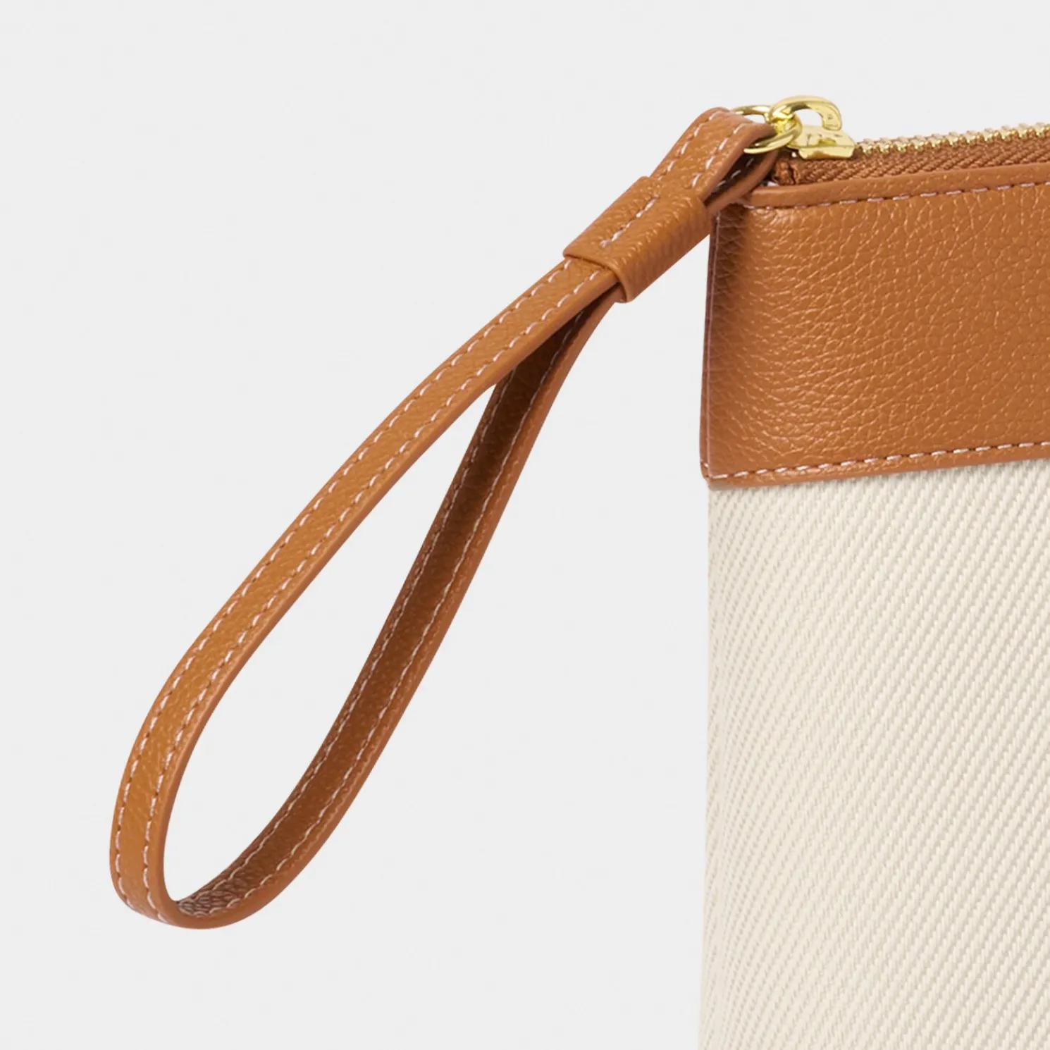 Siena Canvas Wristlet Clutch