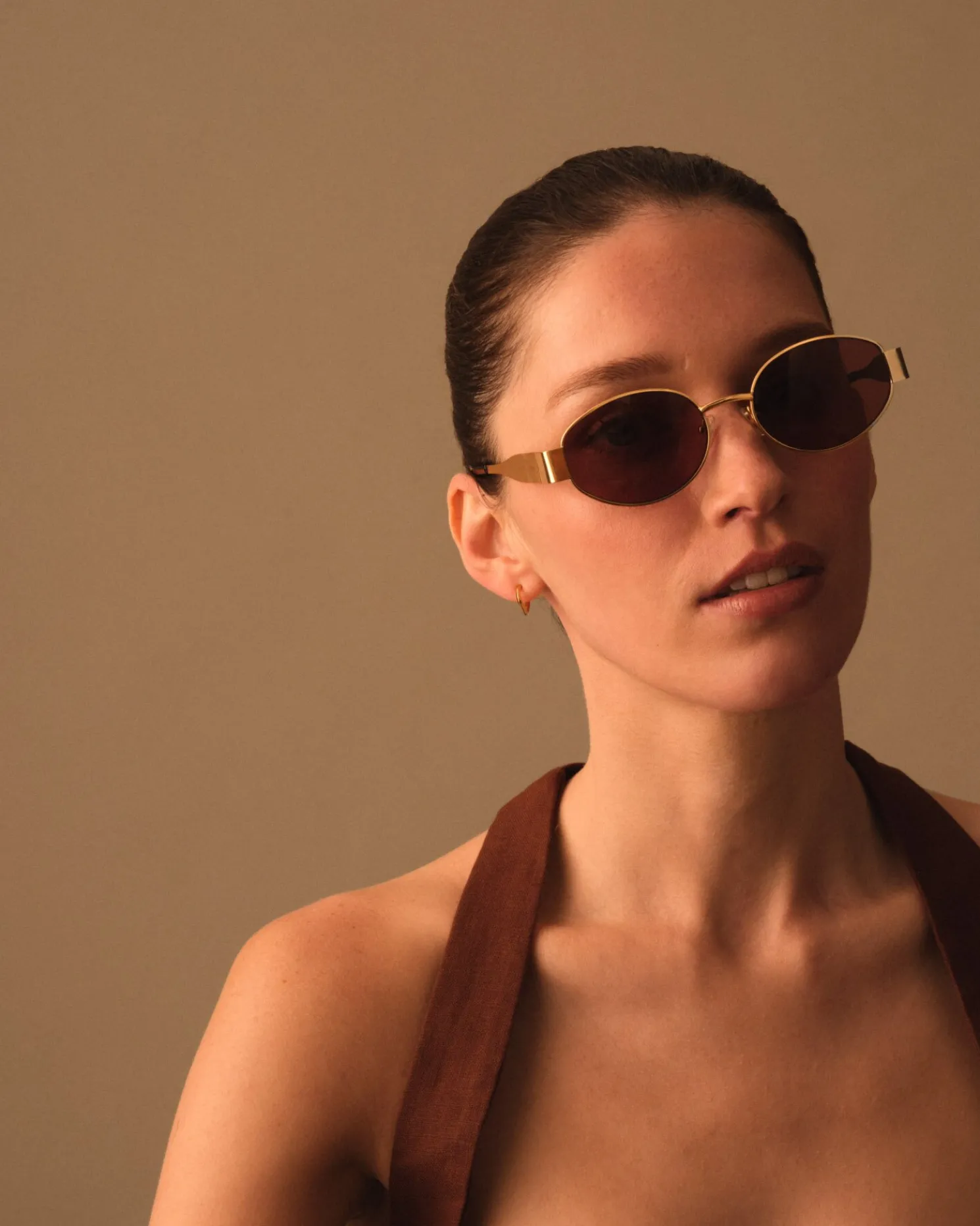 Siena Oval Sunglasses