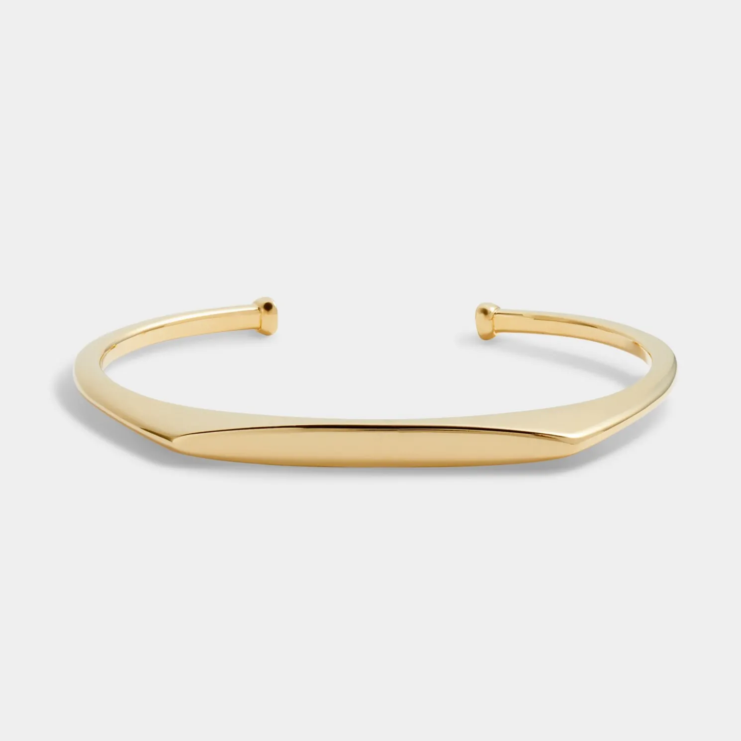 Signet Waterproof Gold Bangle
