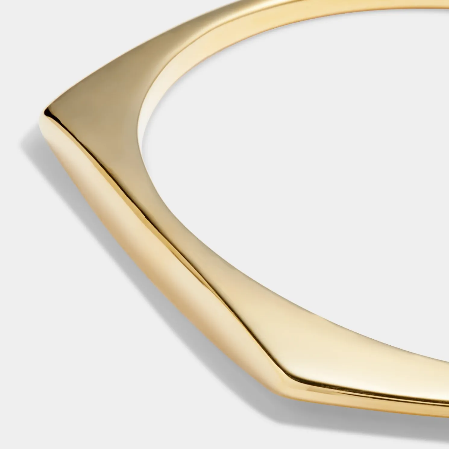 Signet Waterproof Gold Bangle