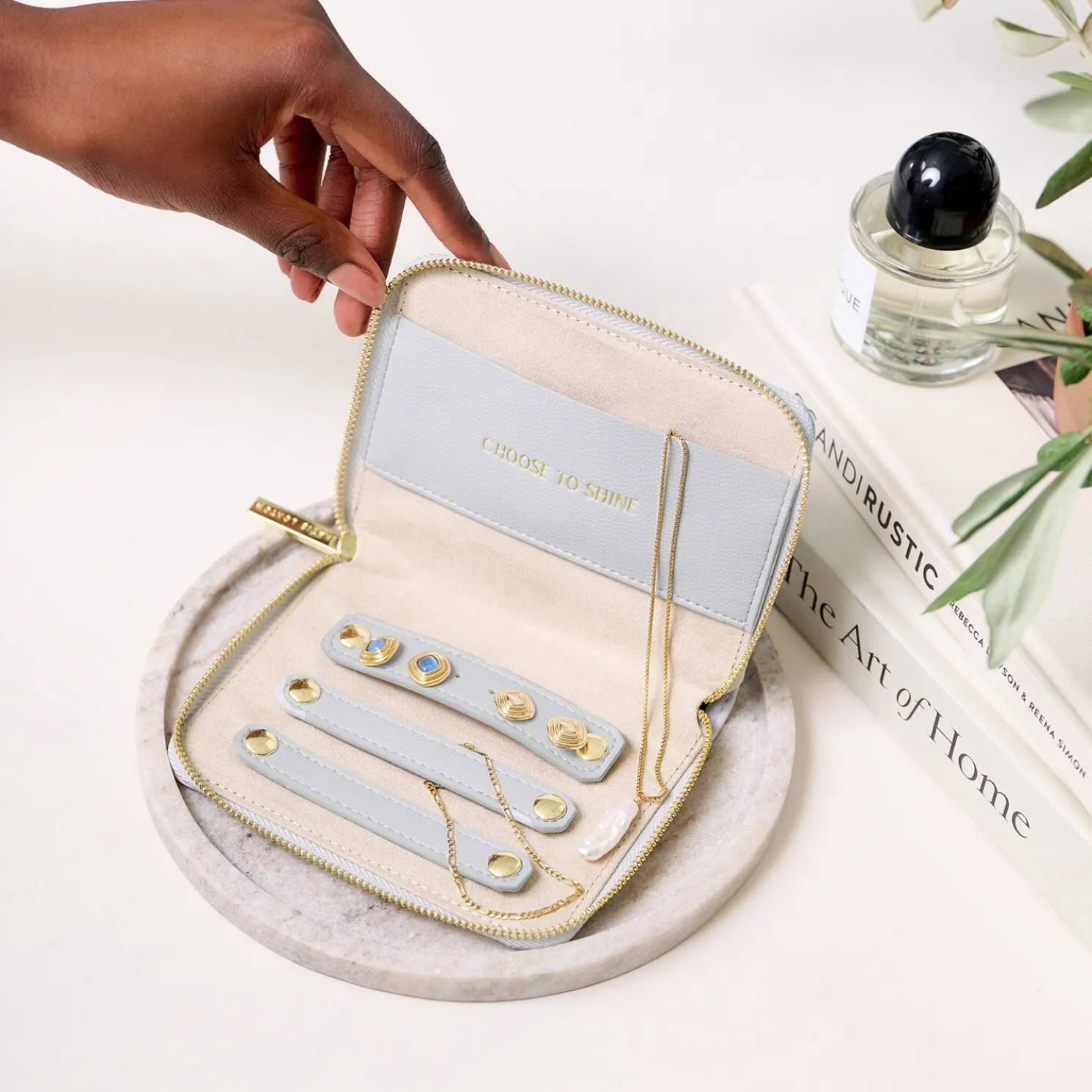 Slim Jewellery Case 'Choose To Shine'